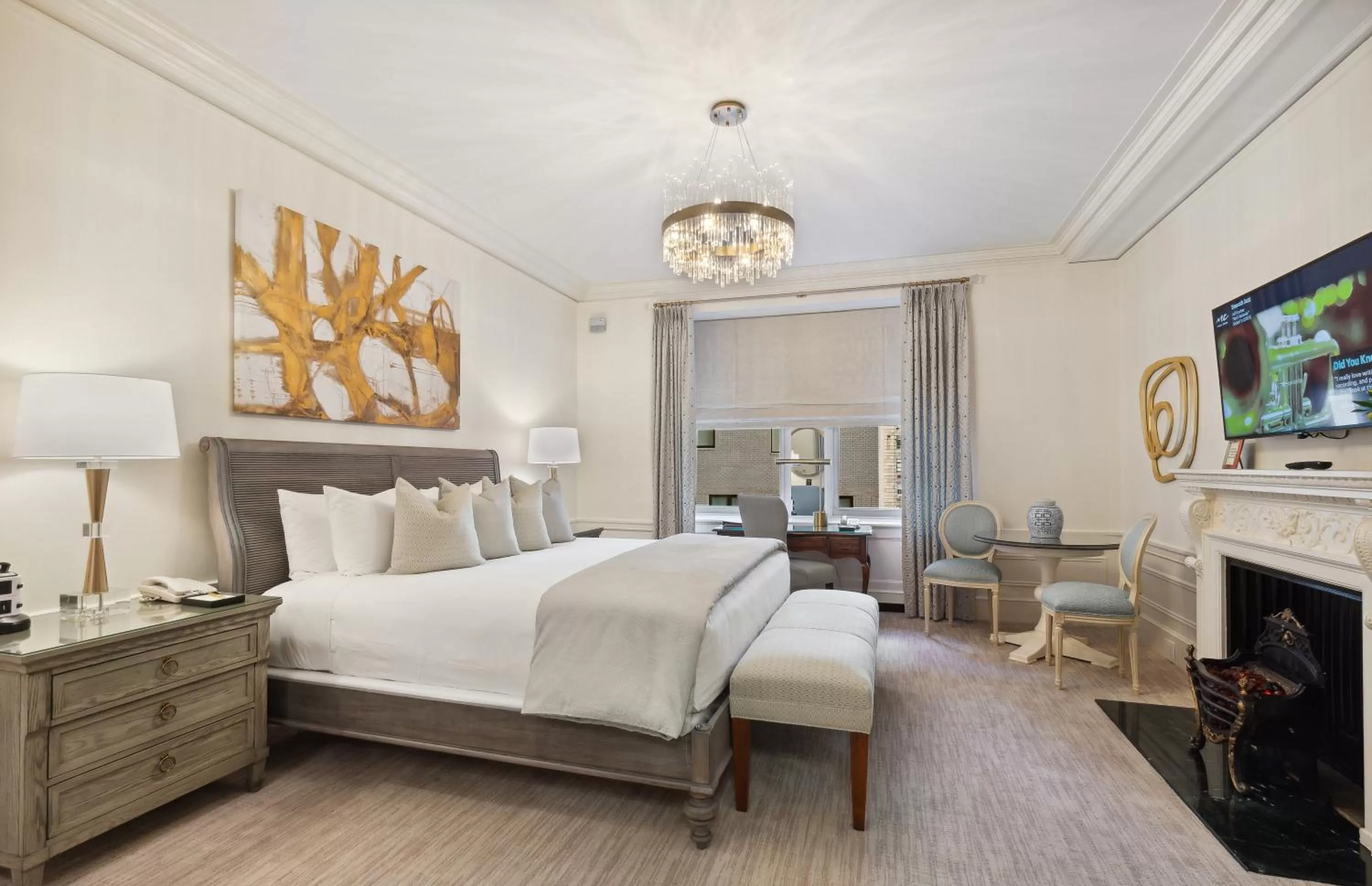 Interior King Room  in The Sherry Netherland