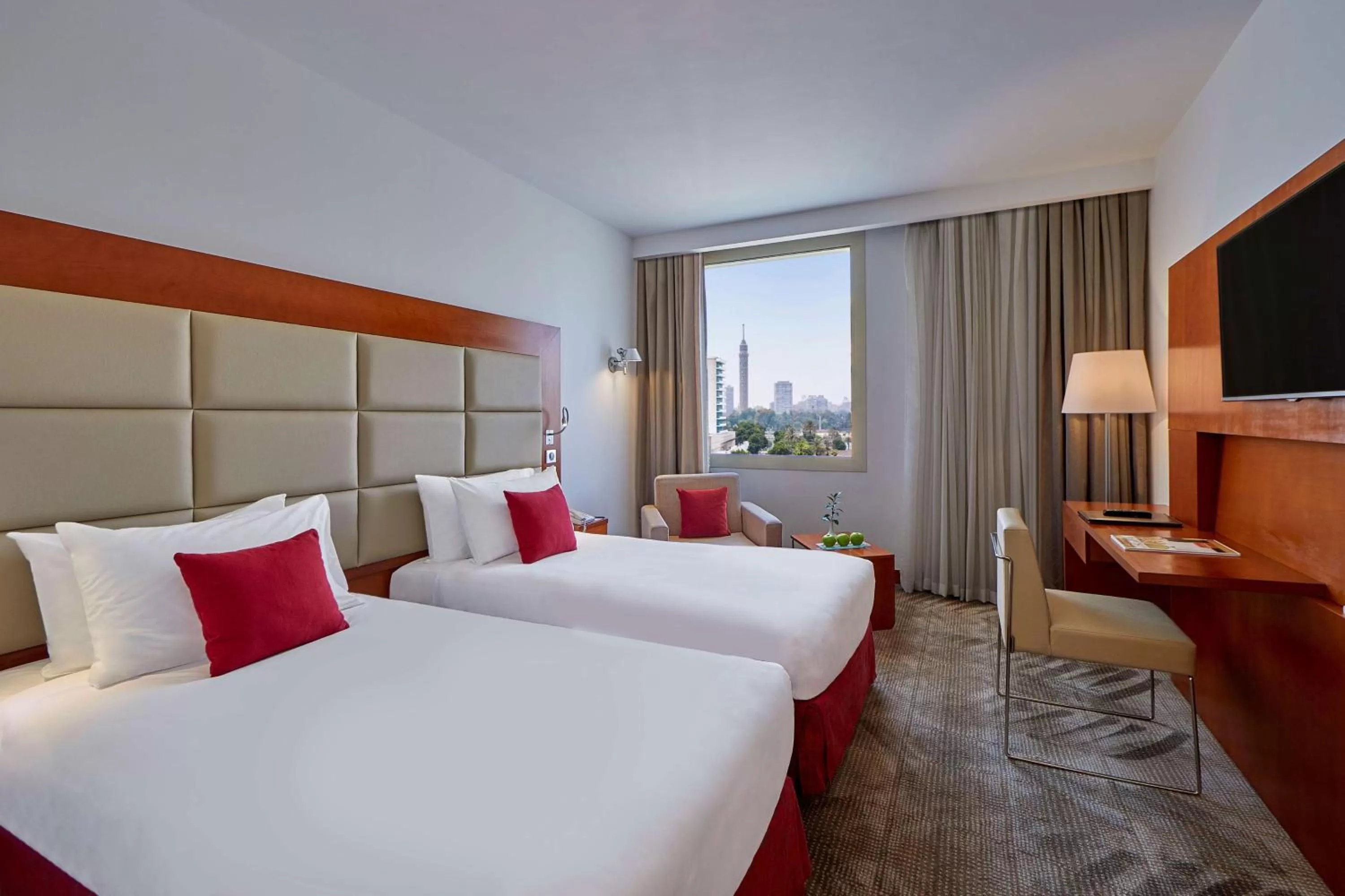 Superior Twin Pool View Room	 in Steigenberger Hotel El Tahrir Cairo