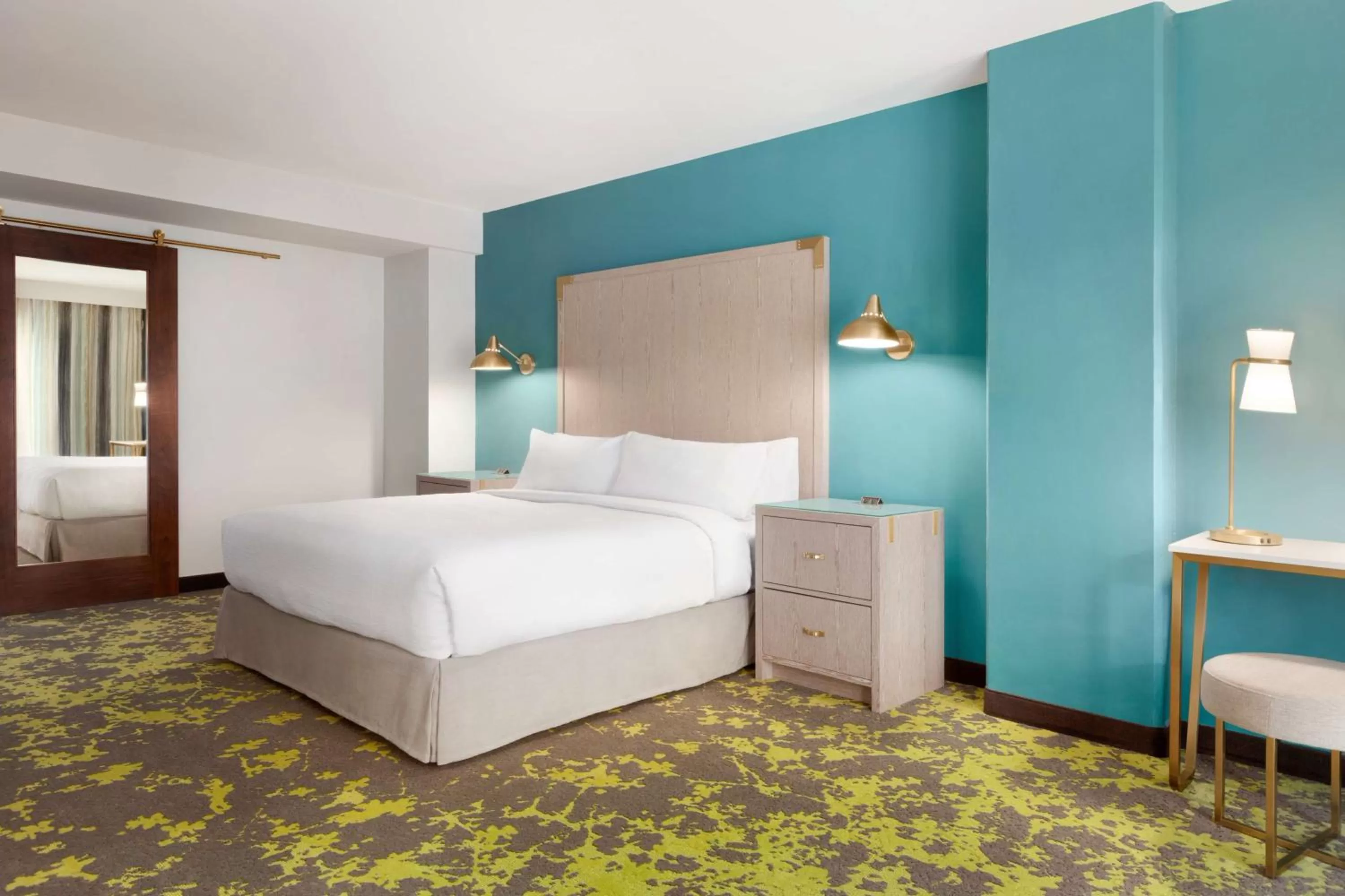 King Suite - Mobility Accessible with Roll In Shower in Embassy Suites By Hilton Boulder