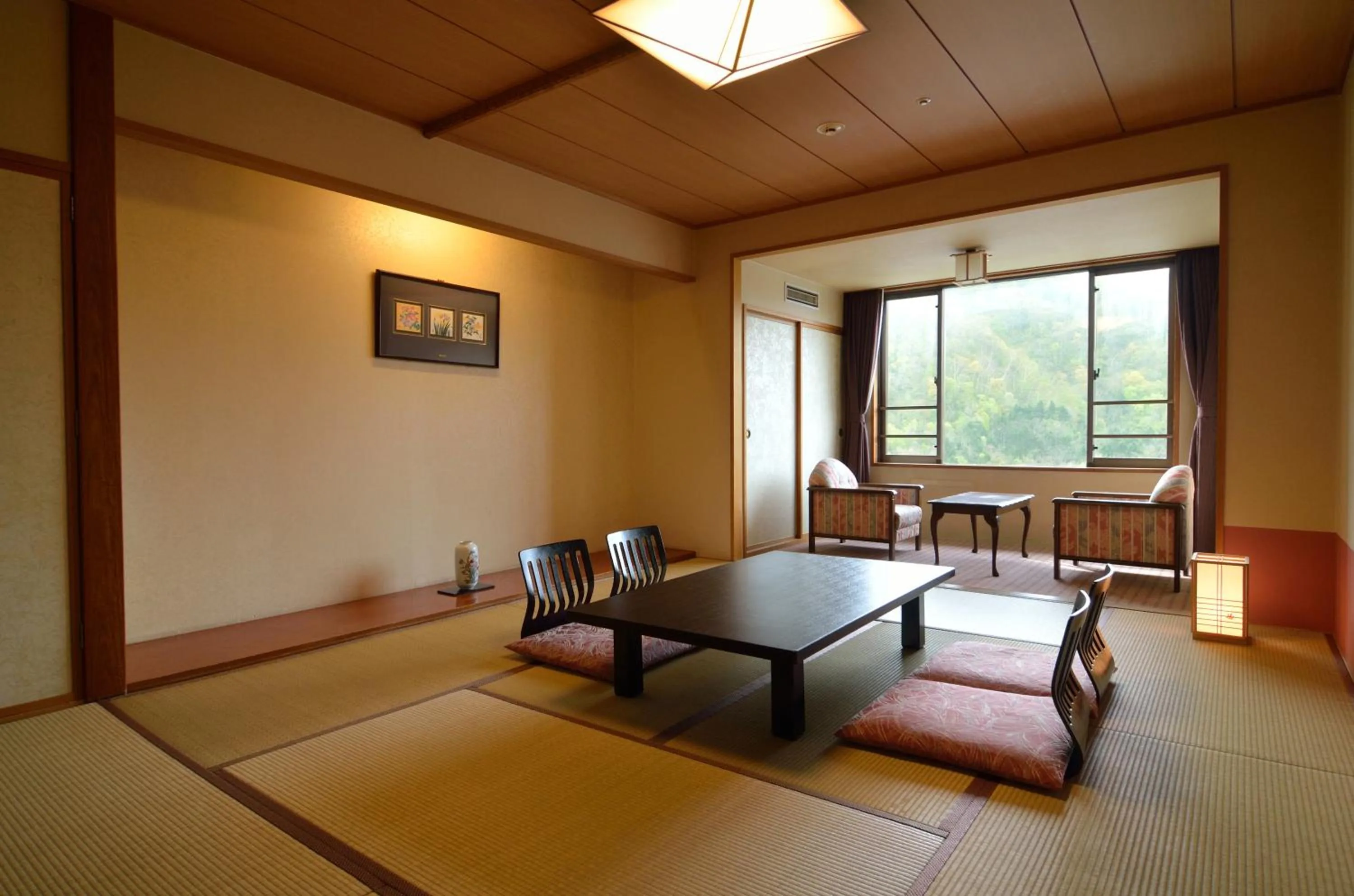 Japanese-Style Room with Private Bathroom with Valley View 2-5 Adults -Non-Smoking in Jozankei Manseikaku Hotel Milione