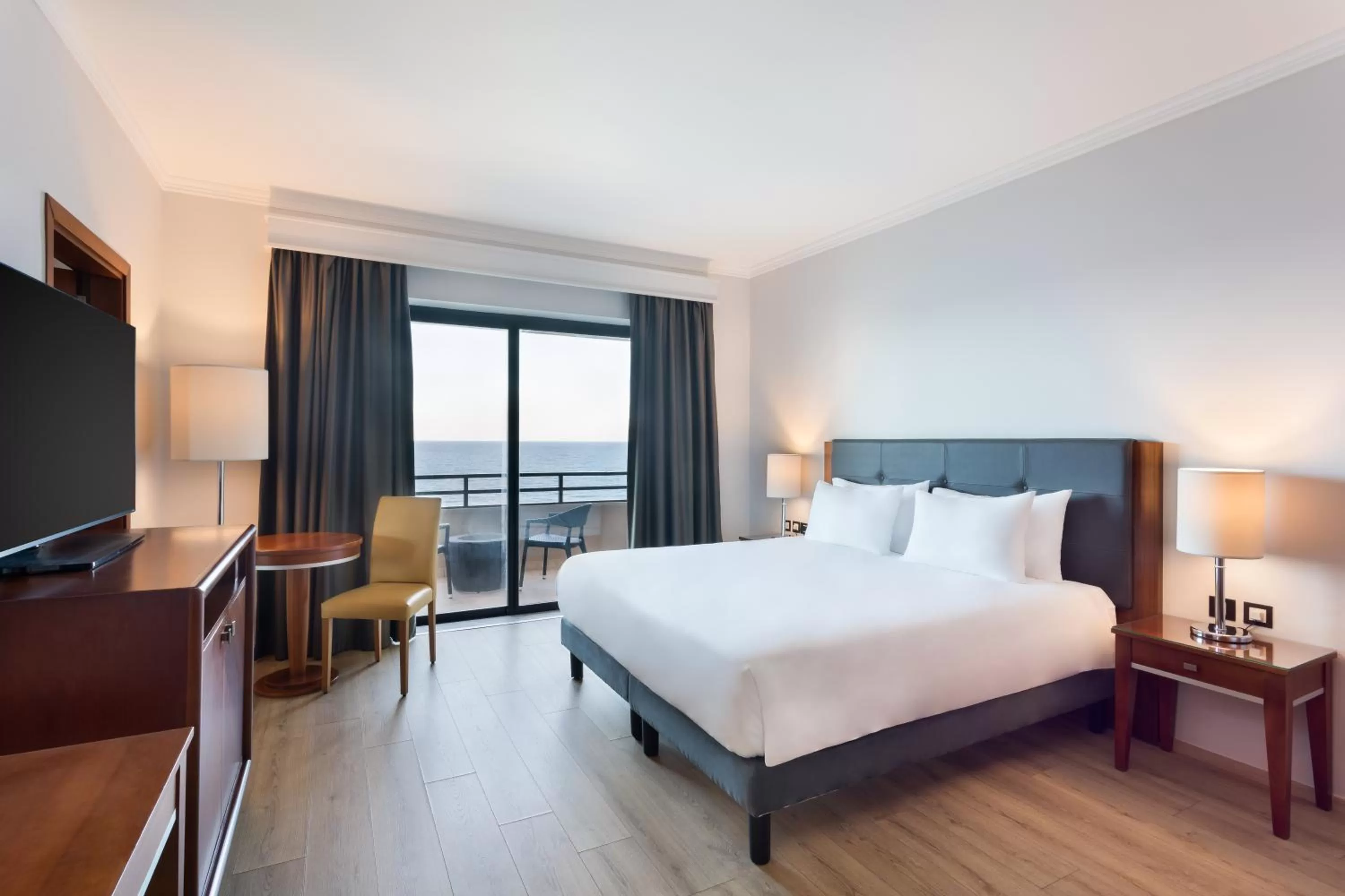 Junior Suite with Balcony and Sea View in Radisson Blu Resort, Malta St. Julian's