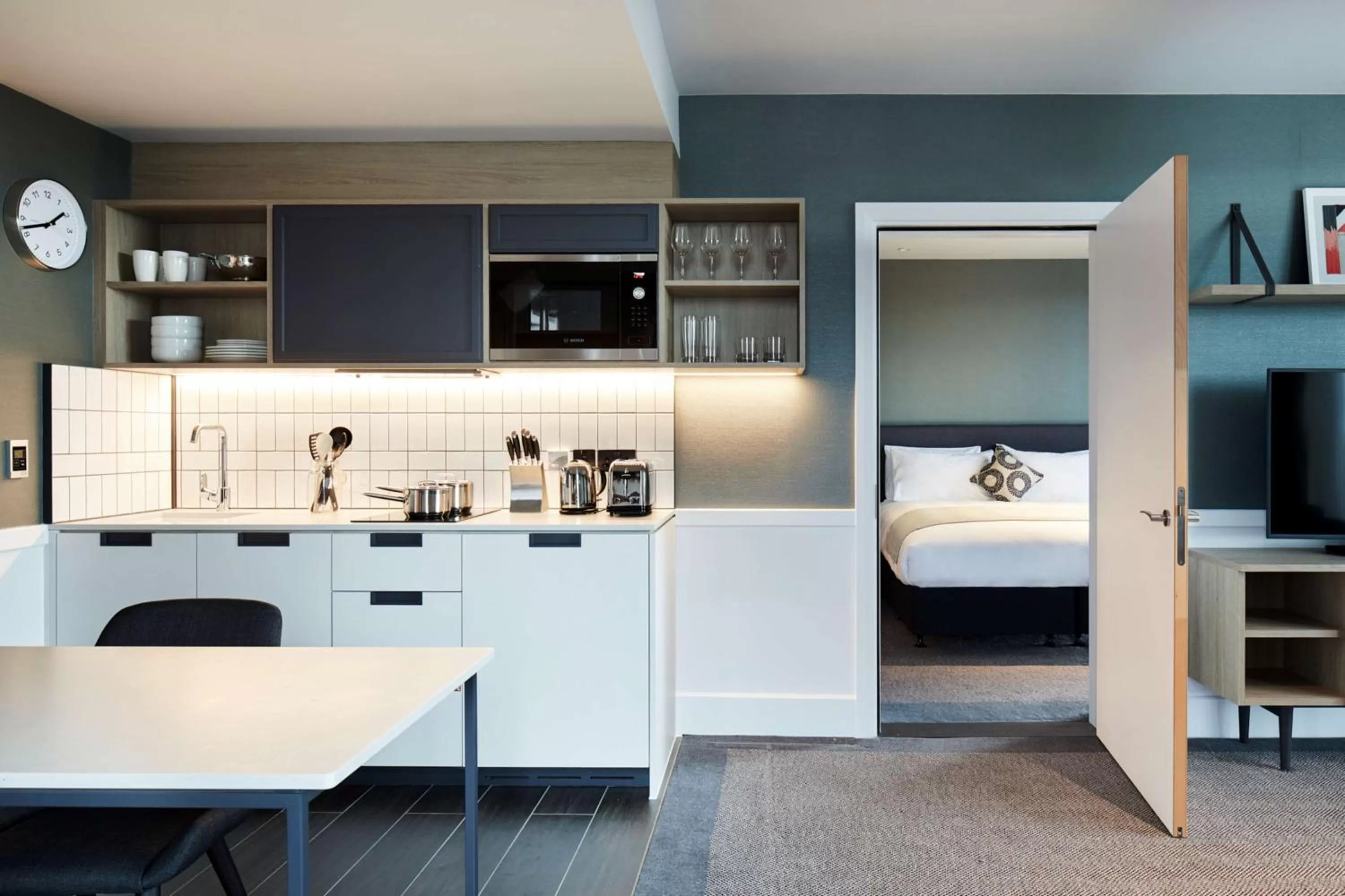One-Bedroom Suite with Kitchenette  in Hyatt House Manchester