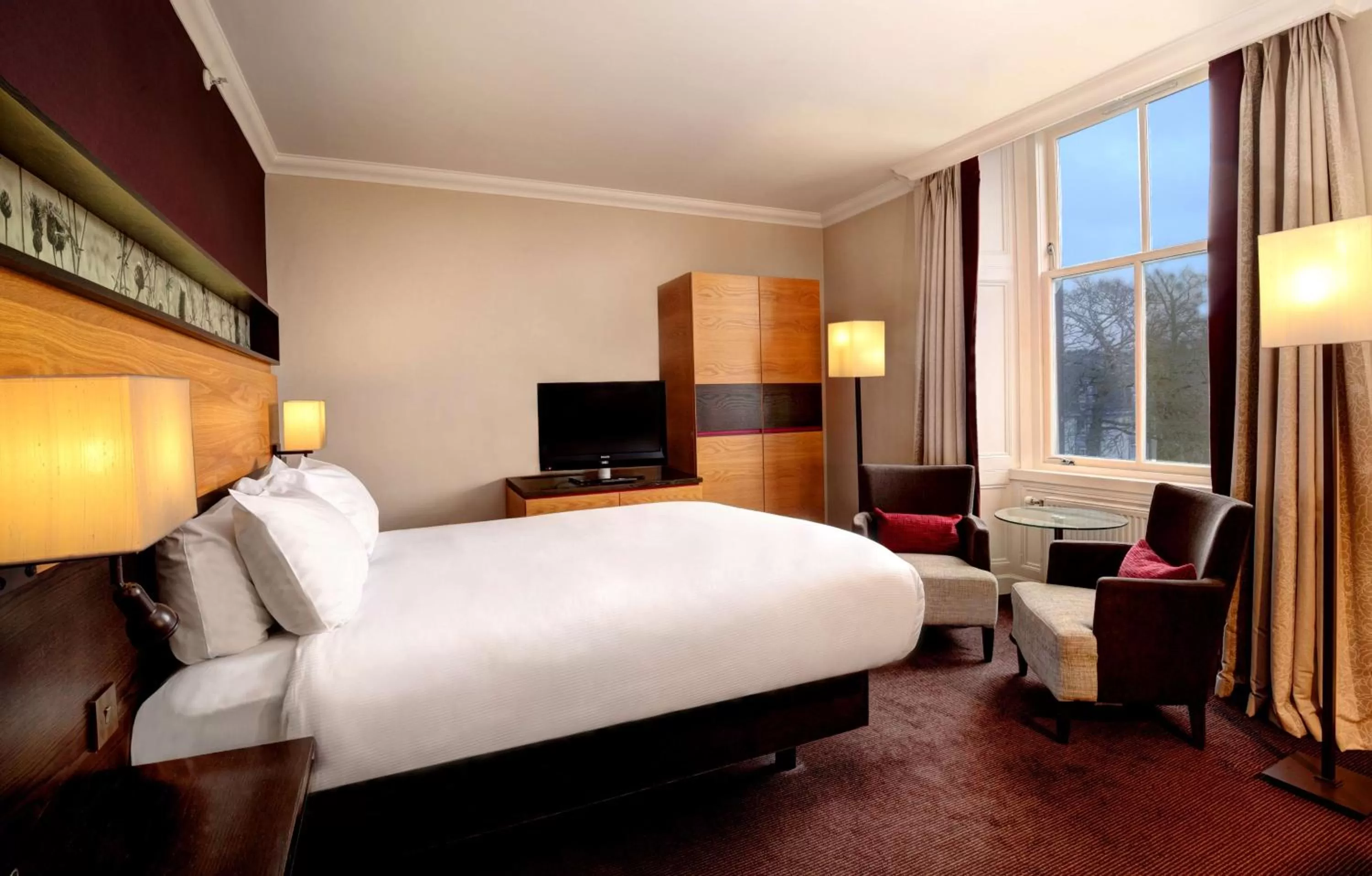 Double Room in DoubleTree by Hilton Dunblane Hydro Hotel