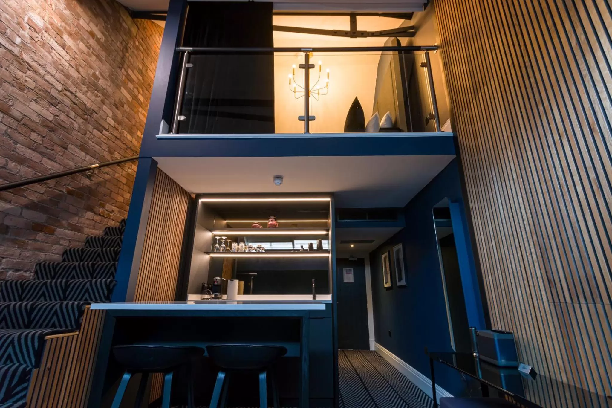 Superior Duplex King Suite with Kitchenette, Sitting Area and In-Room Bath Tub - Non-Smoking in Velvet Hotel Manchester, WorldHotels Crafted