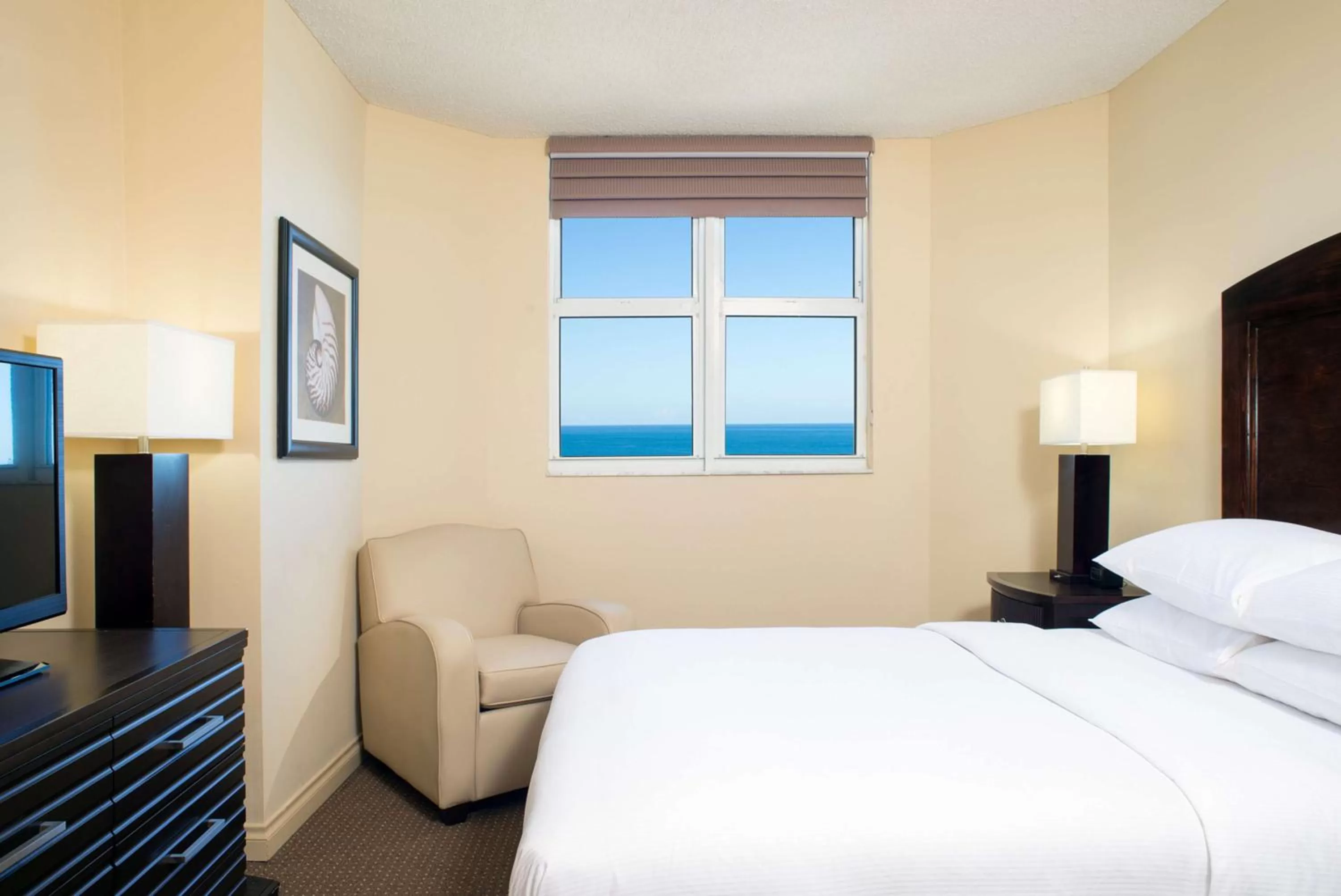 Two-Bedroom Suite with Partial Ocean View - Accessible/Non-Smoking in DoubleTree by Hilton Ocean Point Resort - North Miami Beach