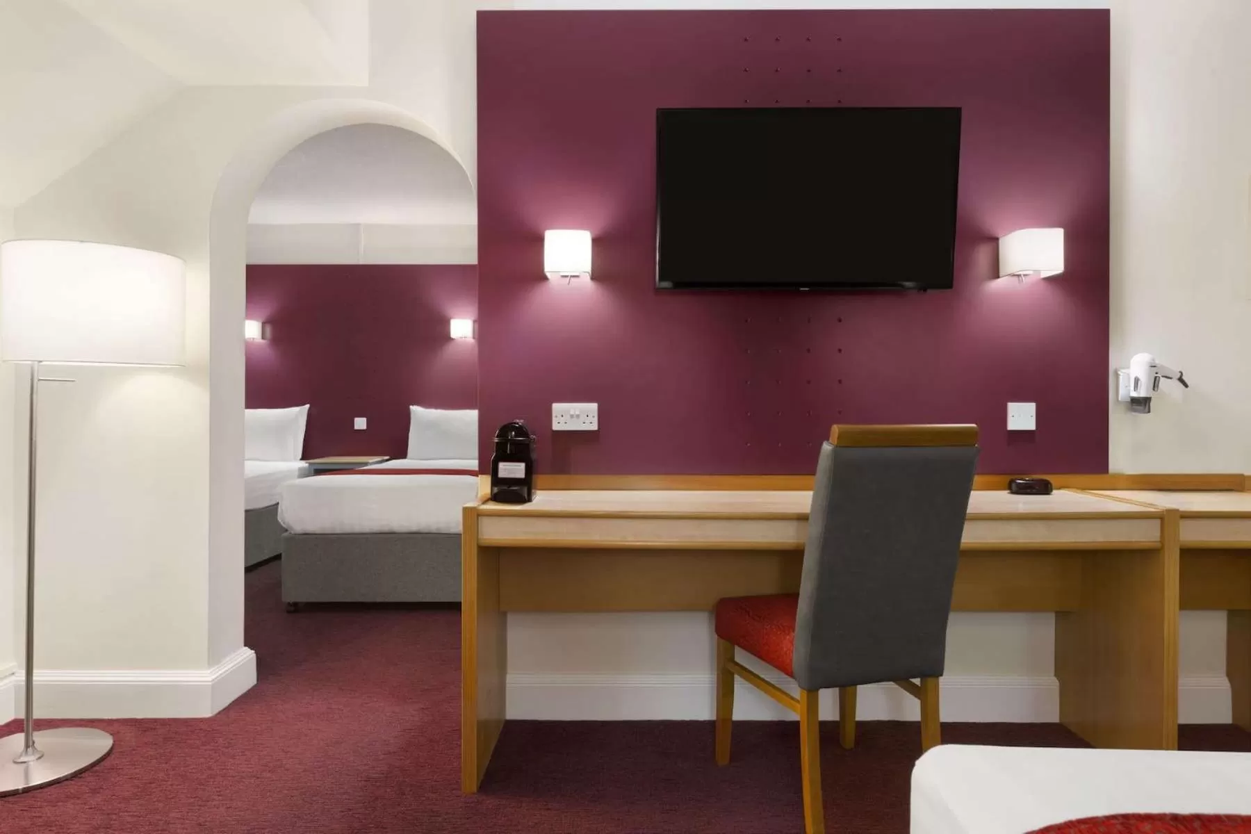 Family Room (One Double & Two Singles) in Days Inn Maidstone