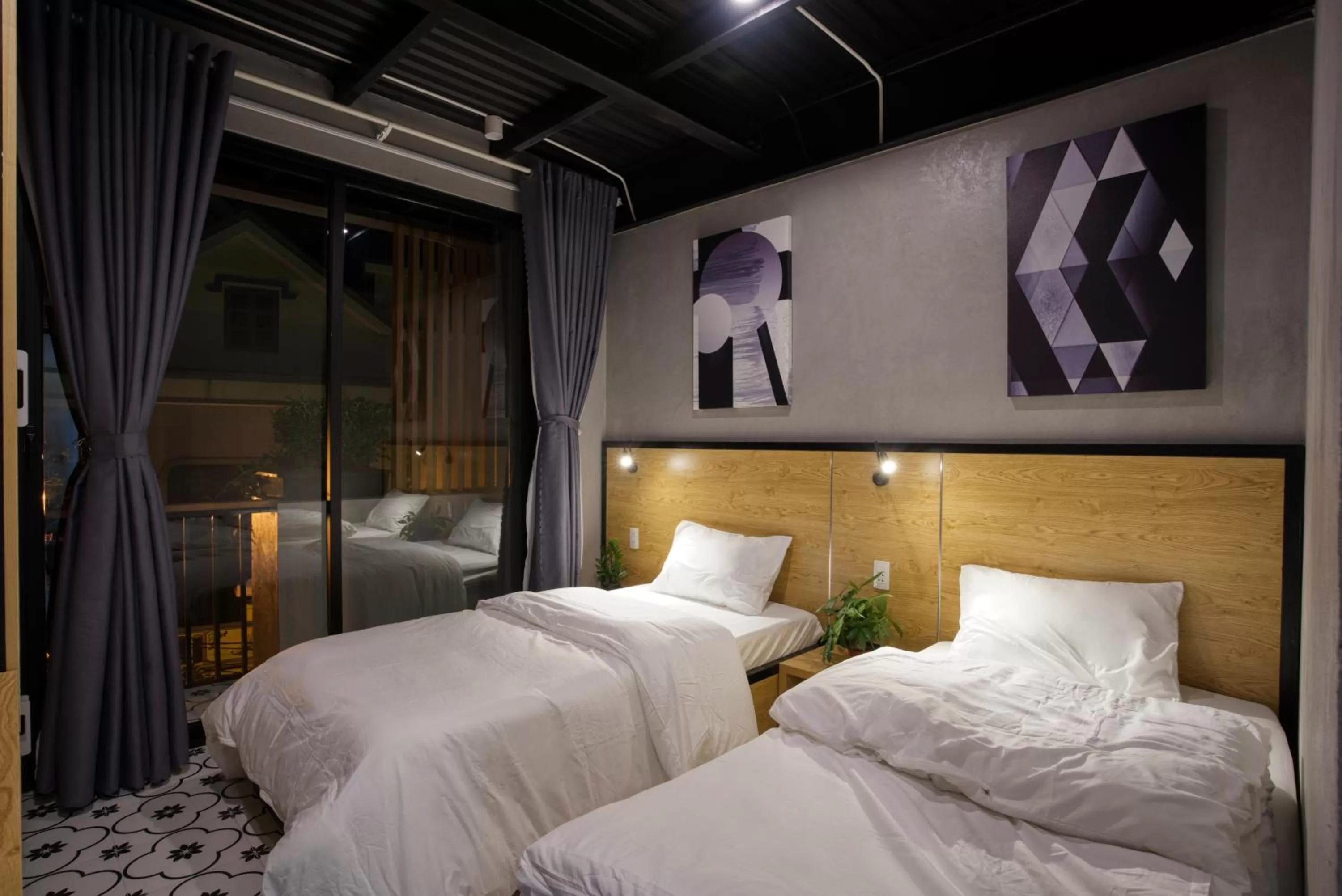 Twin Room with City View in THE NEST QUANG BINH