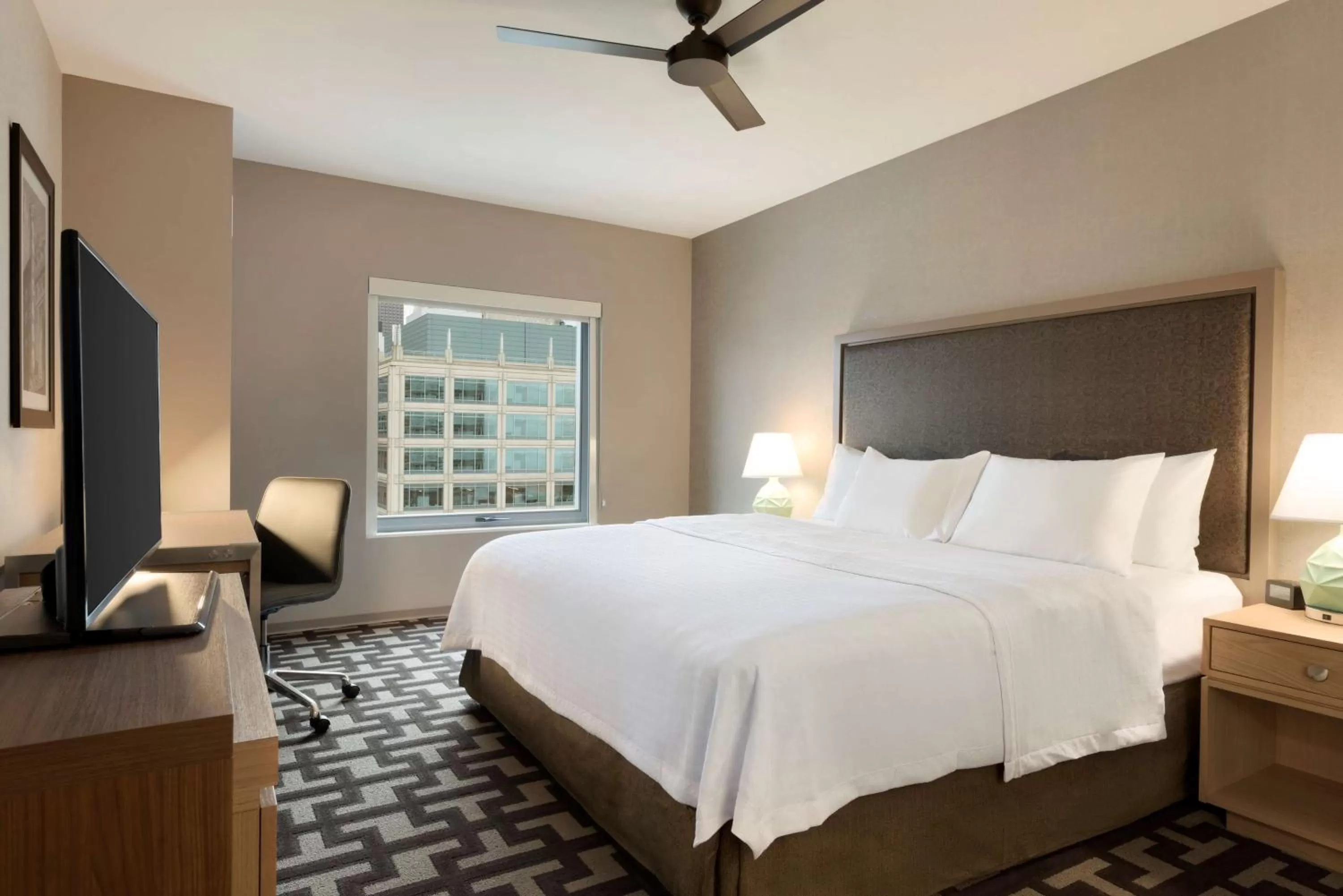 One-Bedroom King Suite in Homewood Suites by Hilton Chicago West Loop Fulton Mkt Area