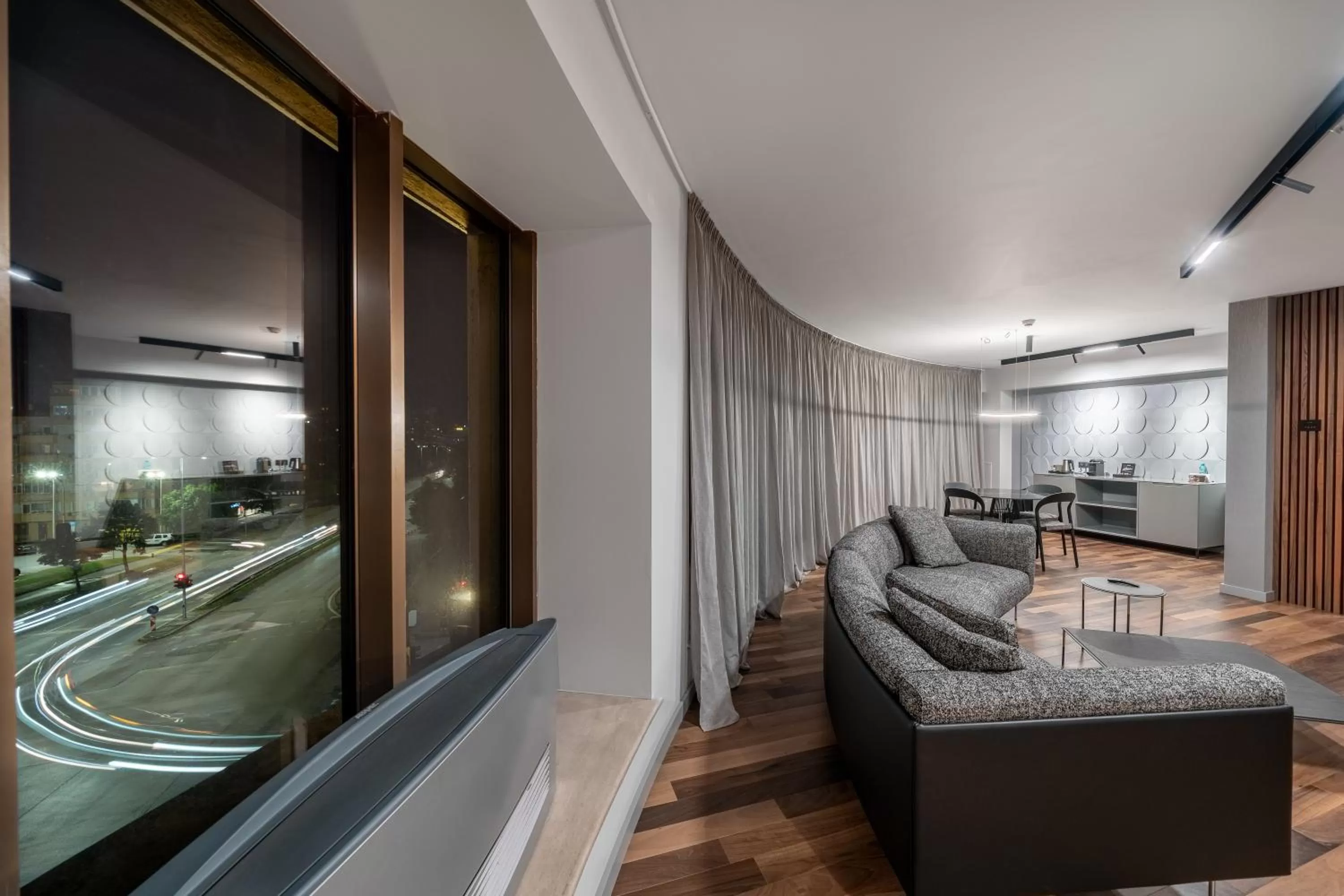 Living room in Hotel VEGA Sofia mini bar complimentary for all guests staying between 15 Jan - 15 Feb 2026