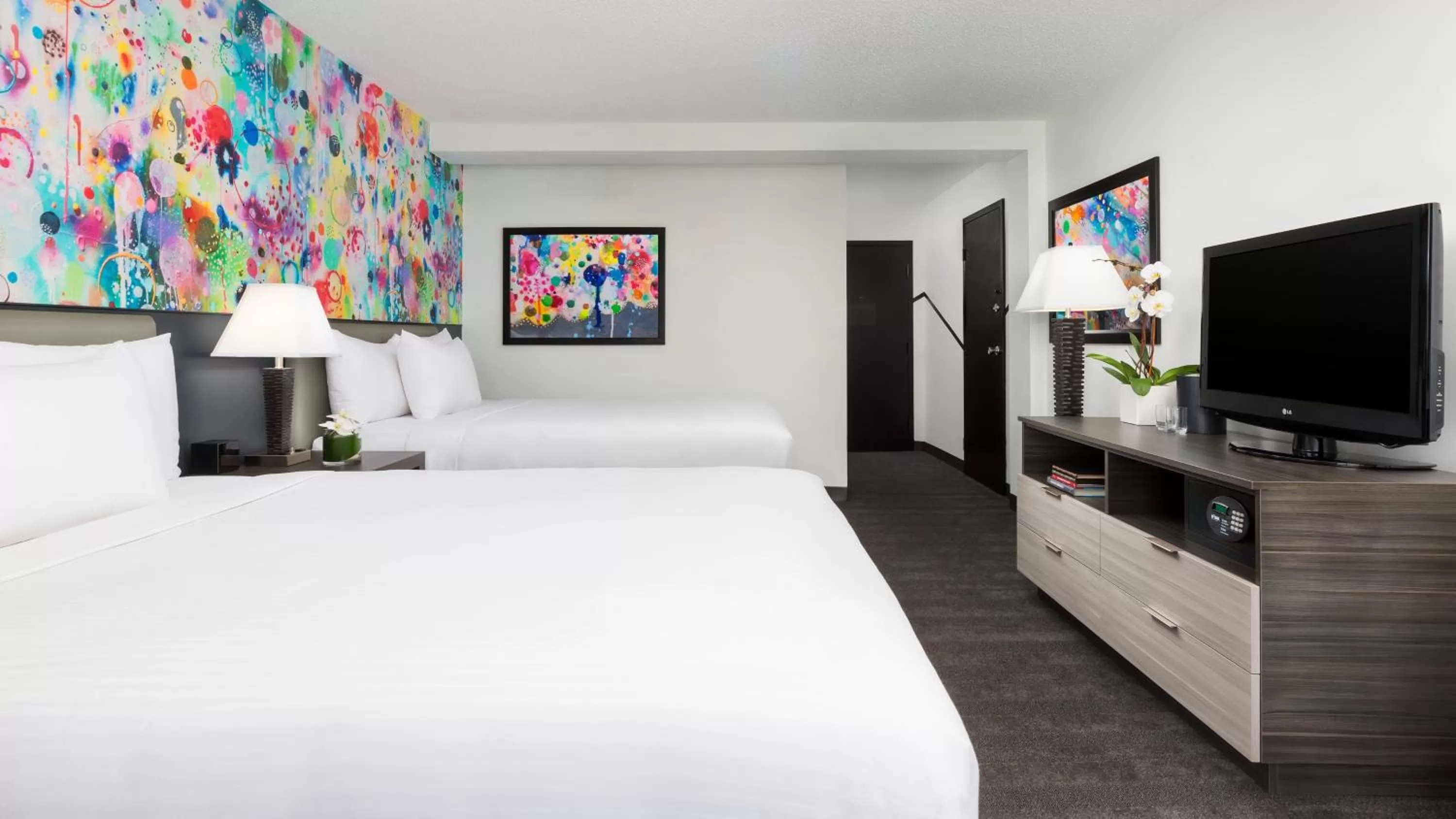 Standard Queen Room with Two Queen Beds in Studio Allston Hotel Boston