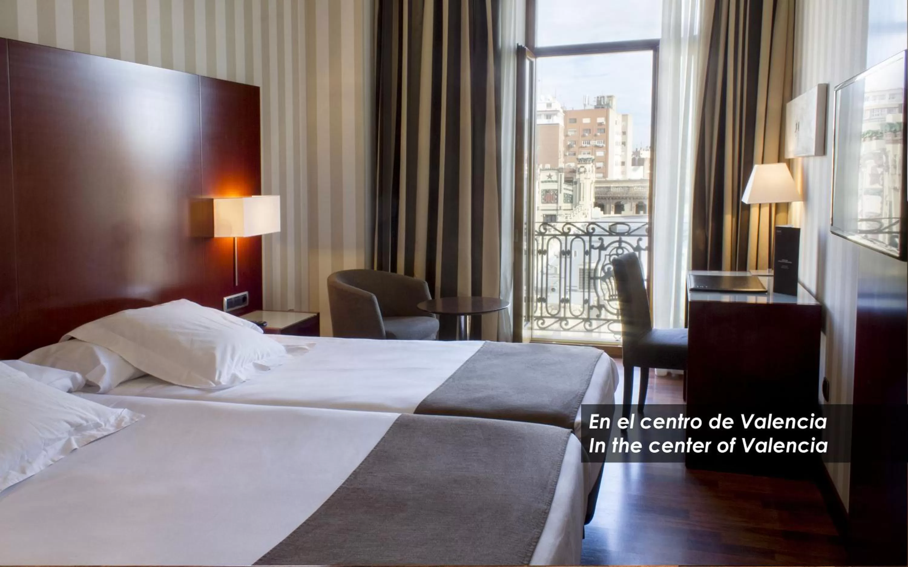 Twin Room in Zenit Valencia