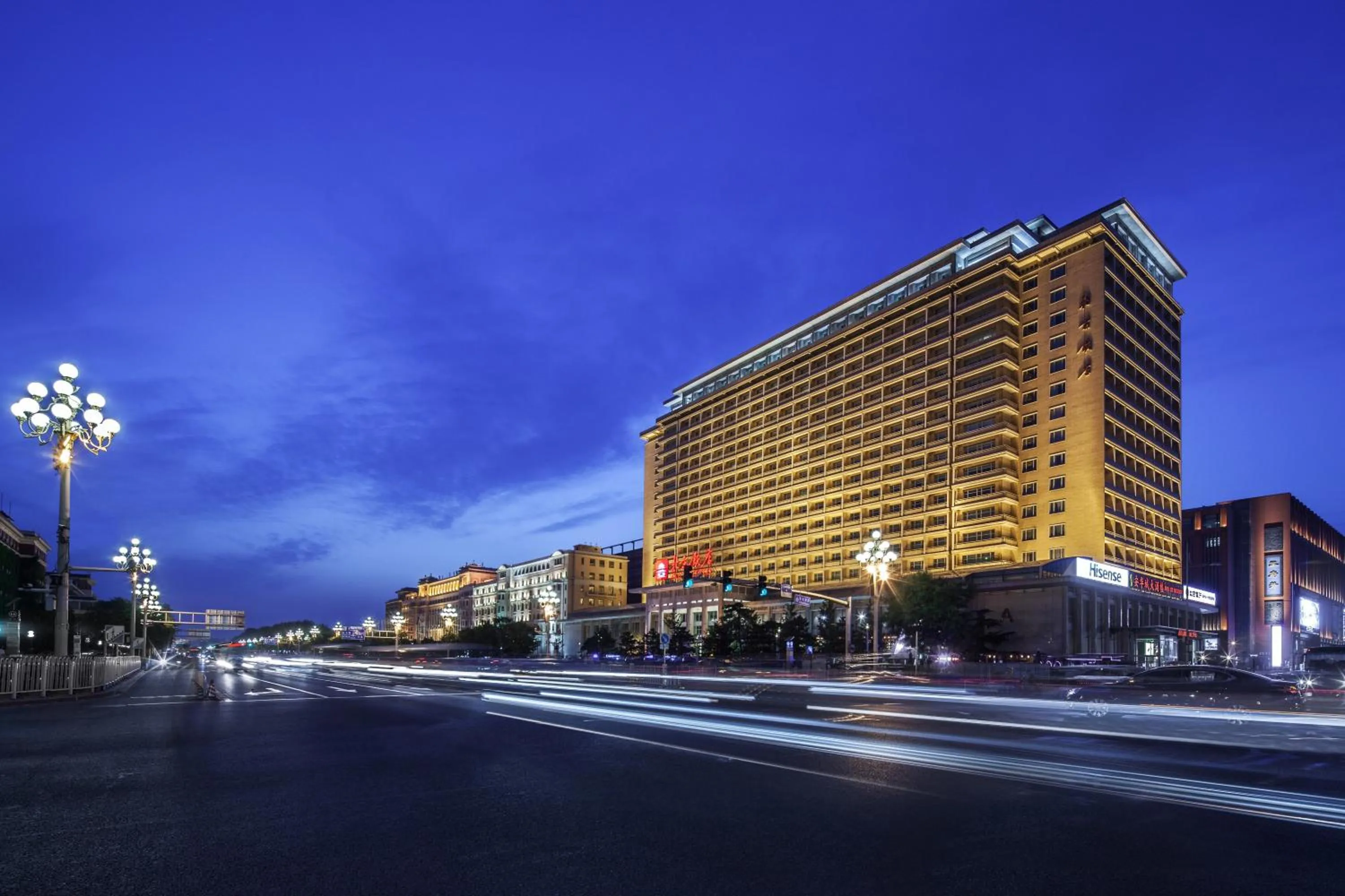 Facade/entrance in Beijing Hotel
