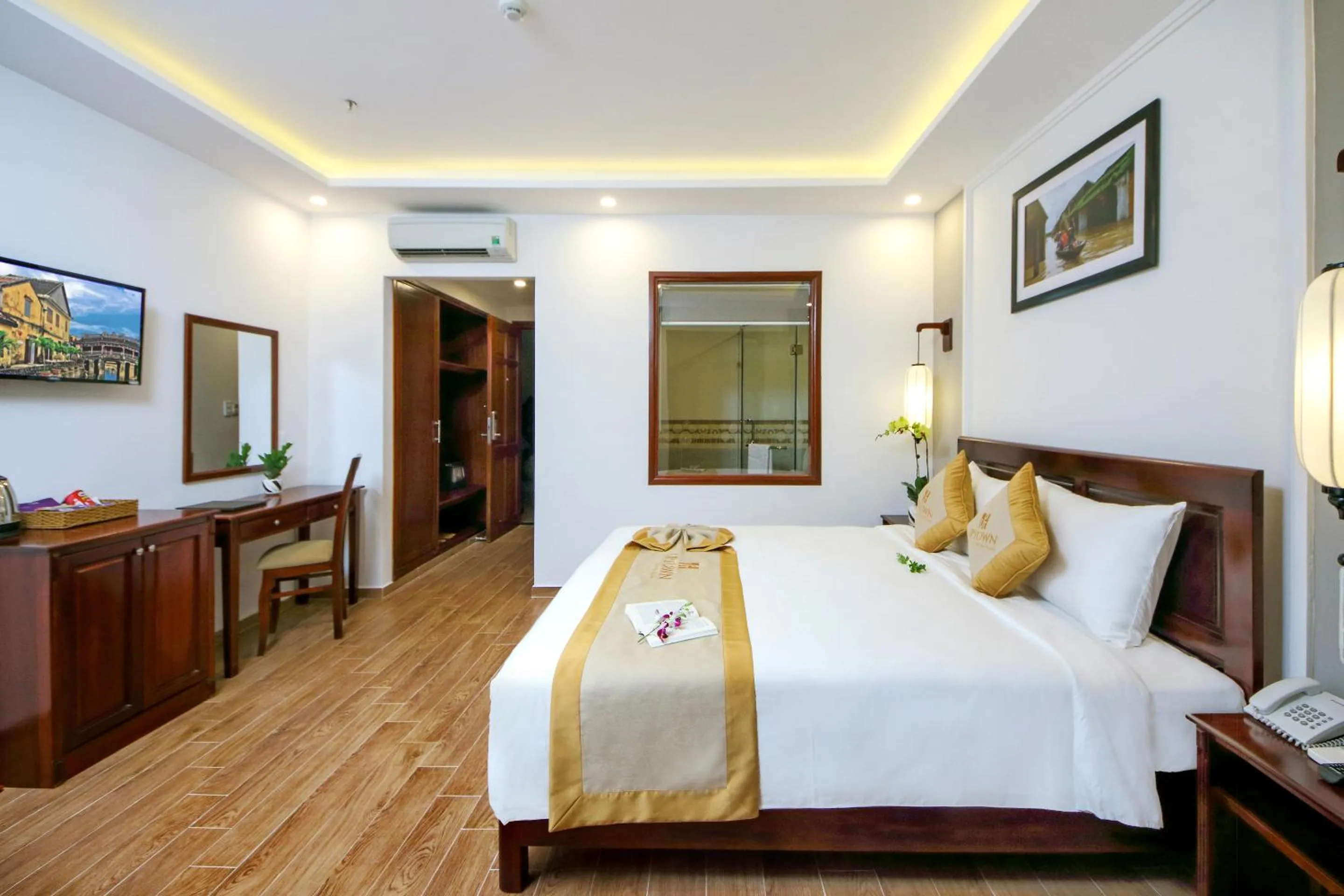 Deluxe Double Room City View with Balcony in Uptown Hoi An Hotel & Spa