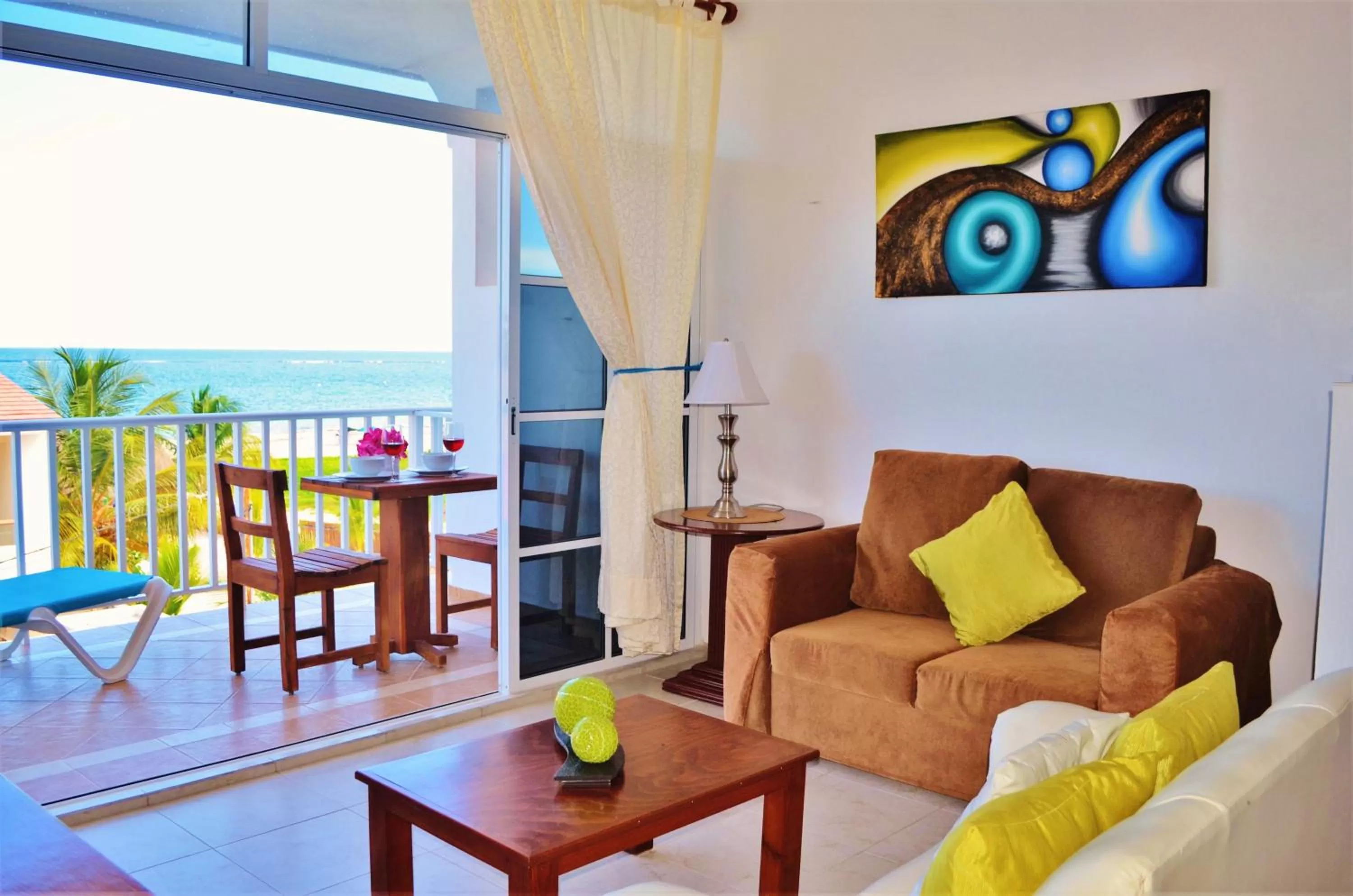 Master Suite Partial Ocean View in Corales Suites