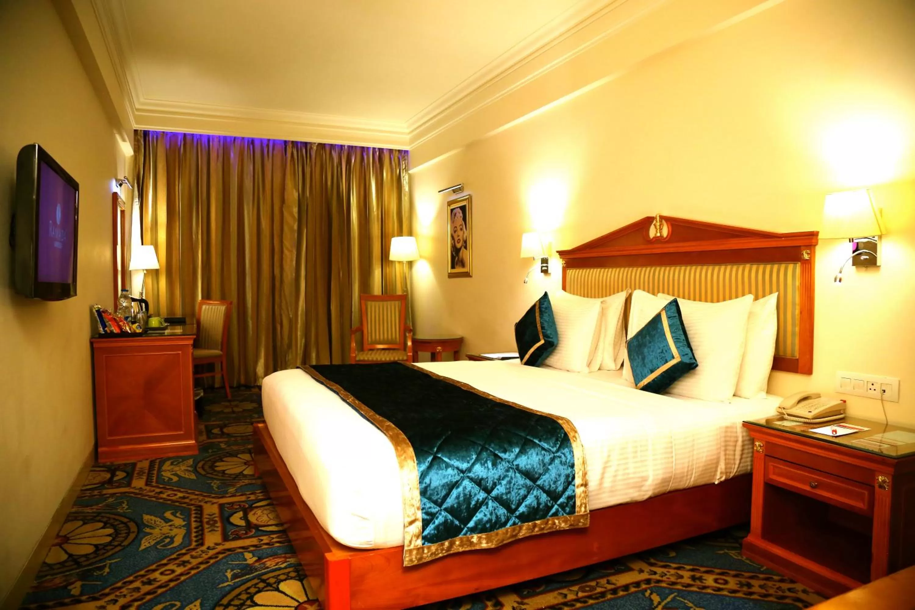 Deluxe Room with 15% off on Food and soft Beverage in Ramada By Wyndham Amritsar