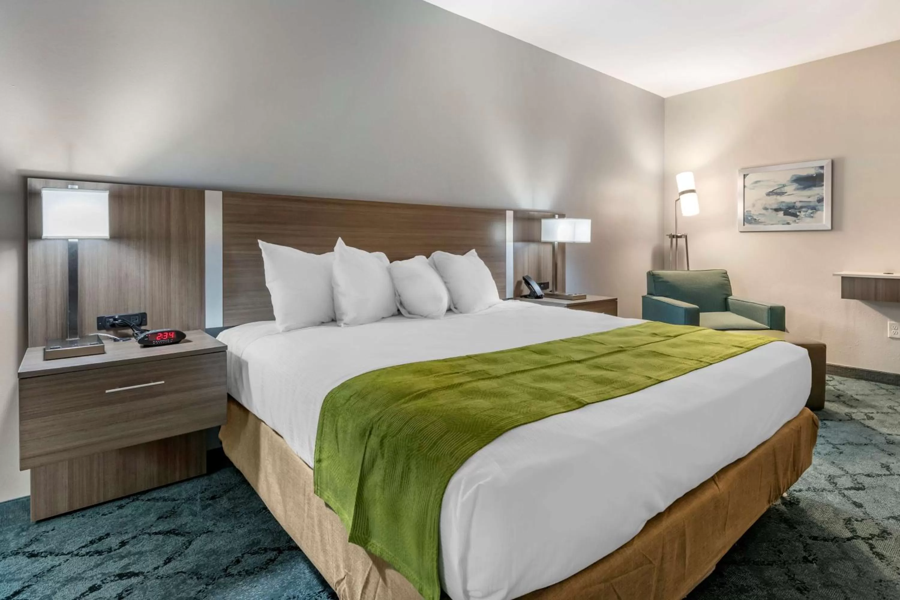 King Room with Roll-in Shower - Disability Access/Non-Smoking in Best Western Plus Lakeland