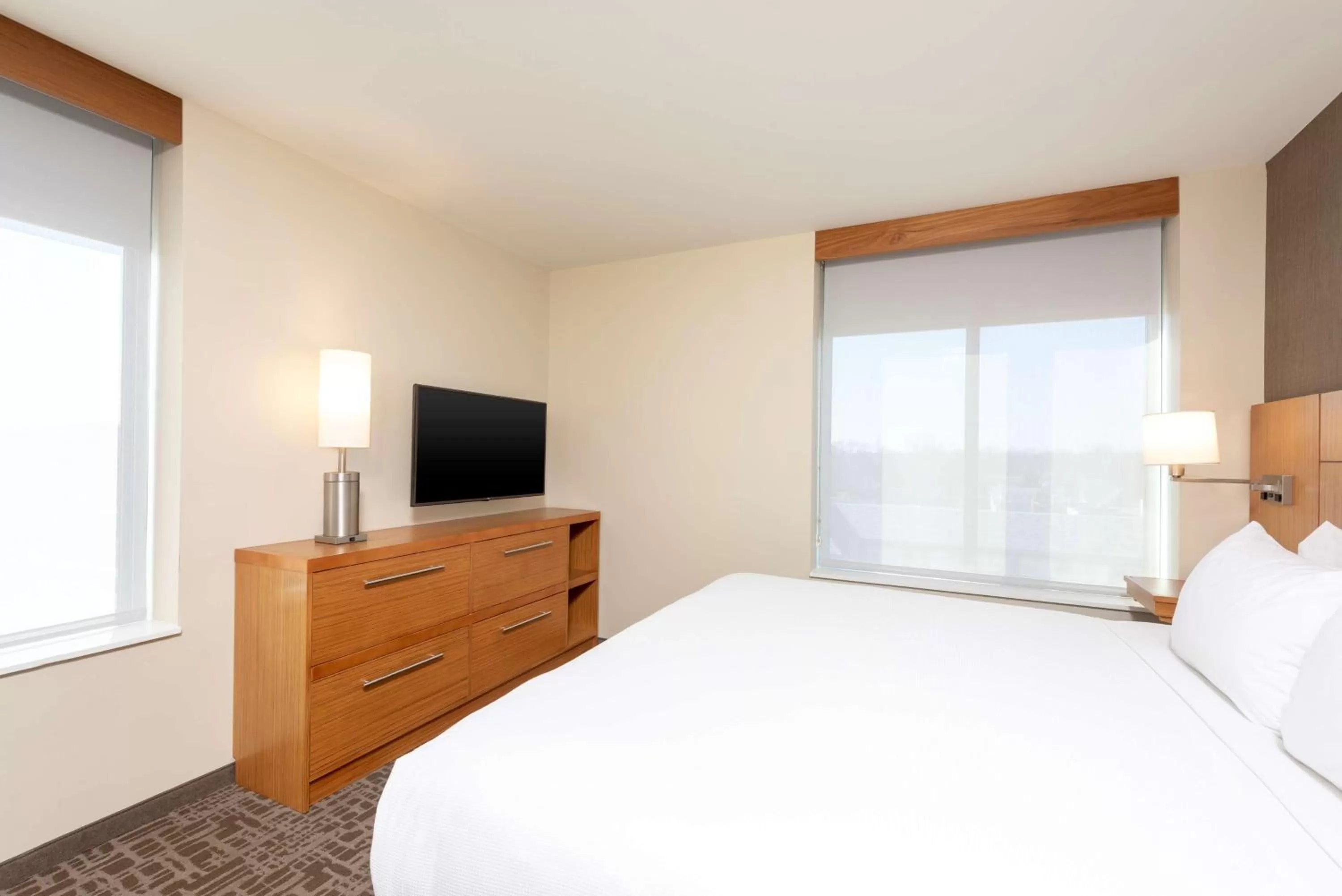 Corner King Suite with Sofa Bed in Hyatt Place Detroit/Royal Oak