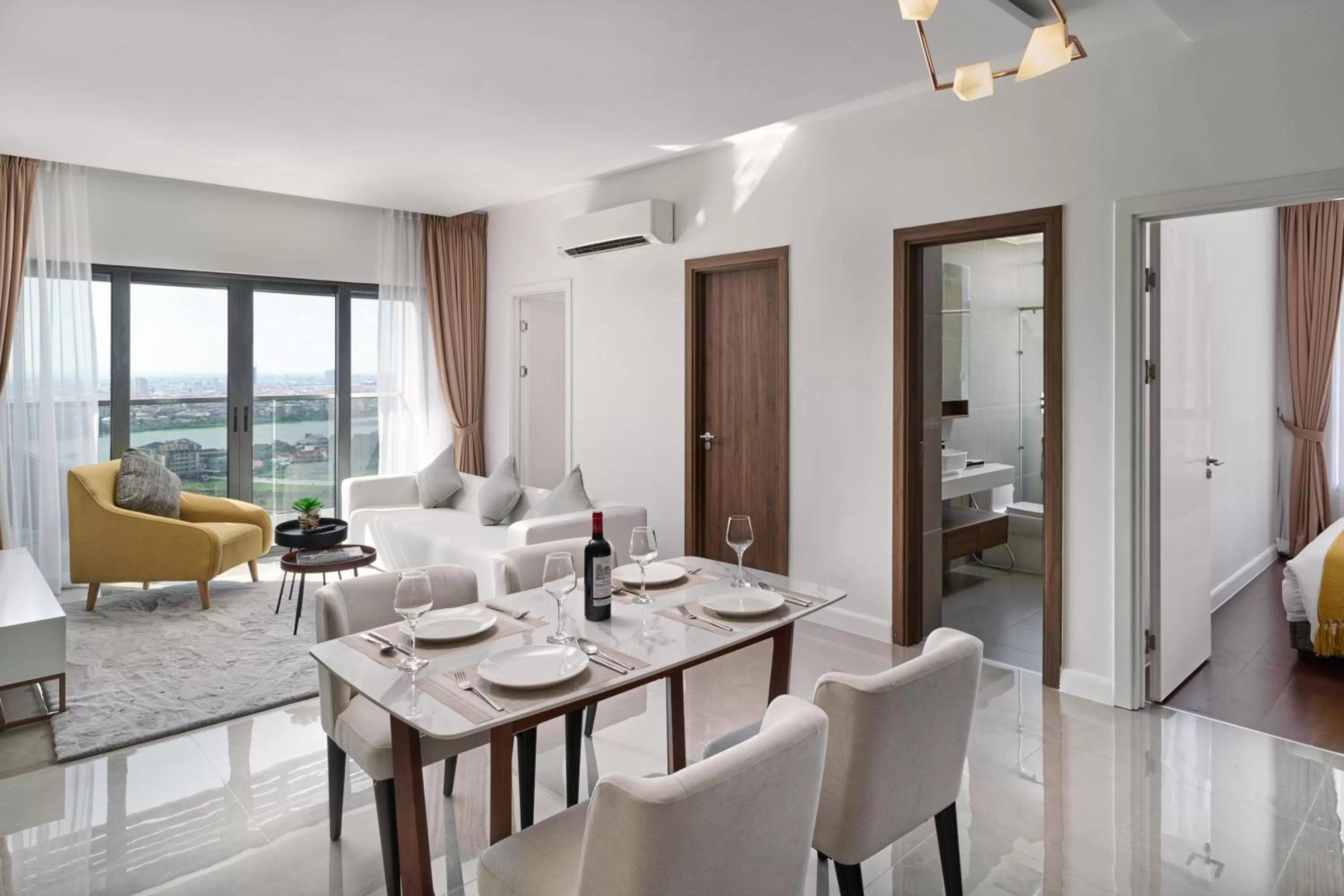 2 Bedrooms Family Suite in The Peninsula Phnom Penh