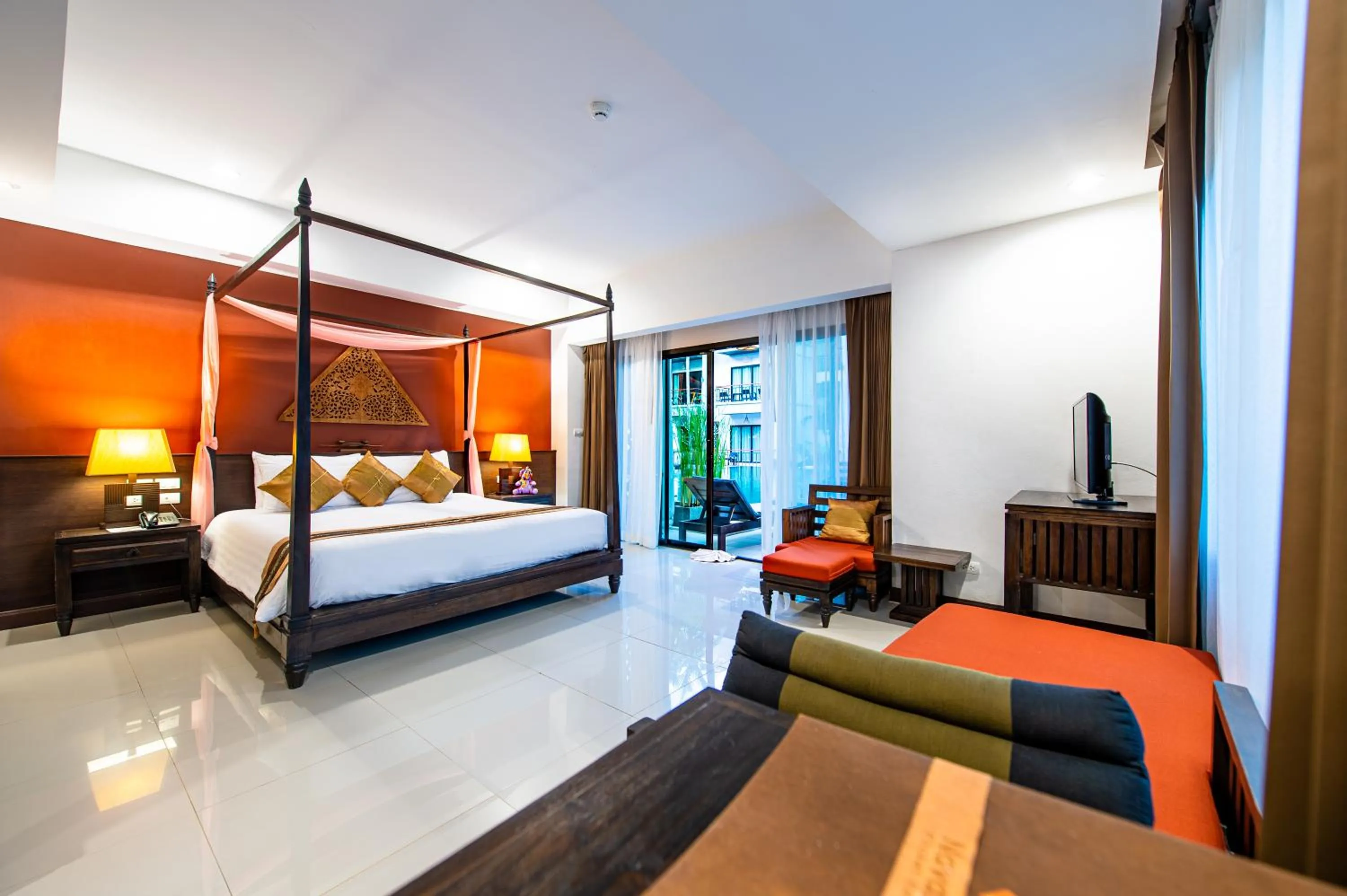 Grand Deluxe Double Room with Pool Access in Navatara Phuket Resort