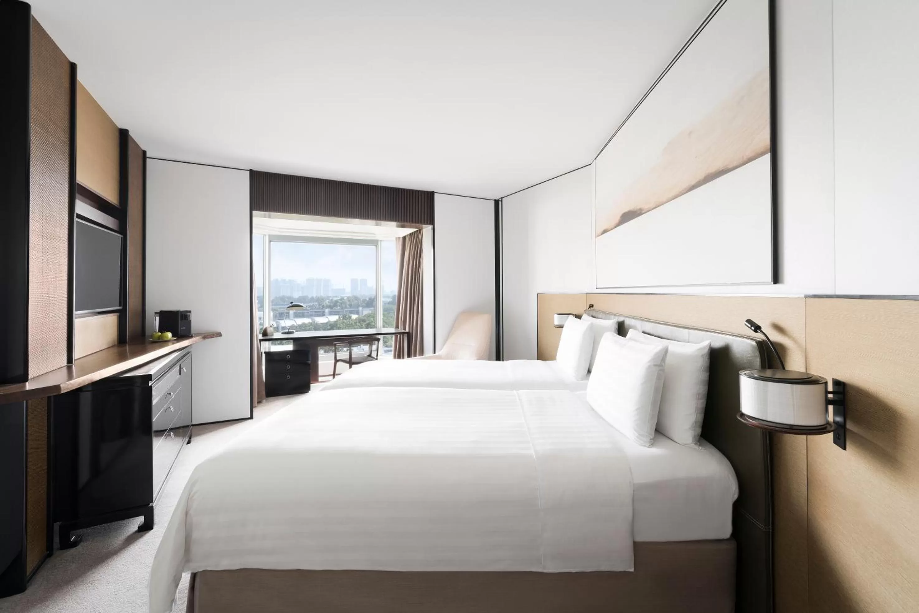 Horizon Club Deluxe Twin, Club Access in Shangri-La Singapore