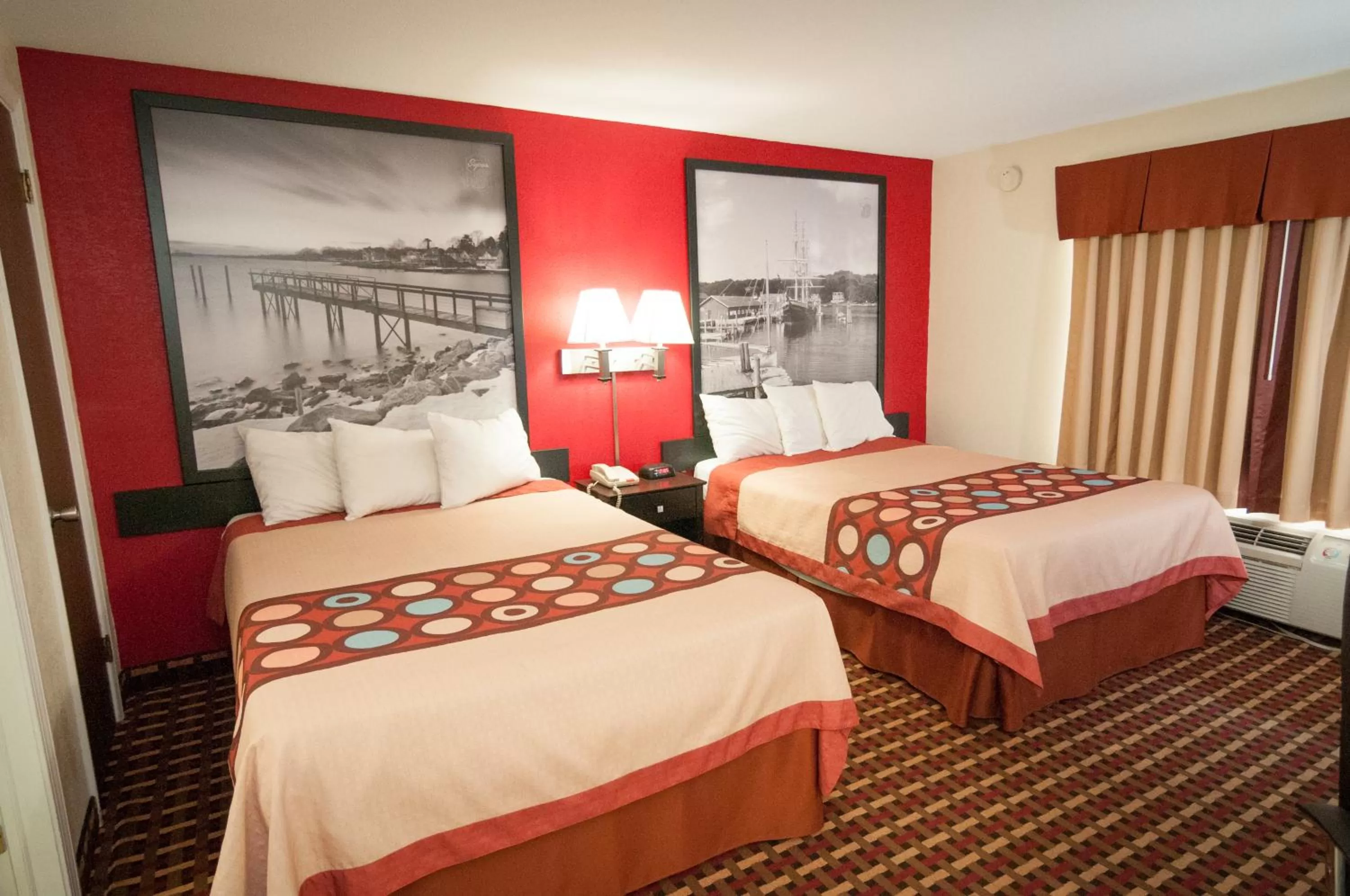 Deluxe Double Room with Two Double Beds - Non-Smoking in Super 8 by Wyndham Old Saybrook