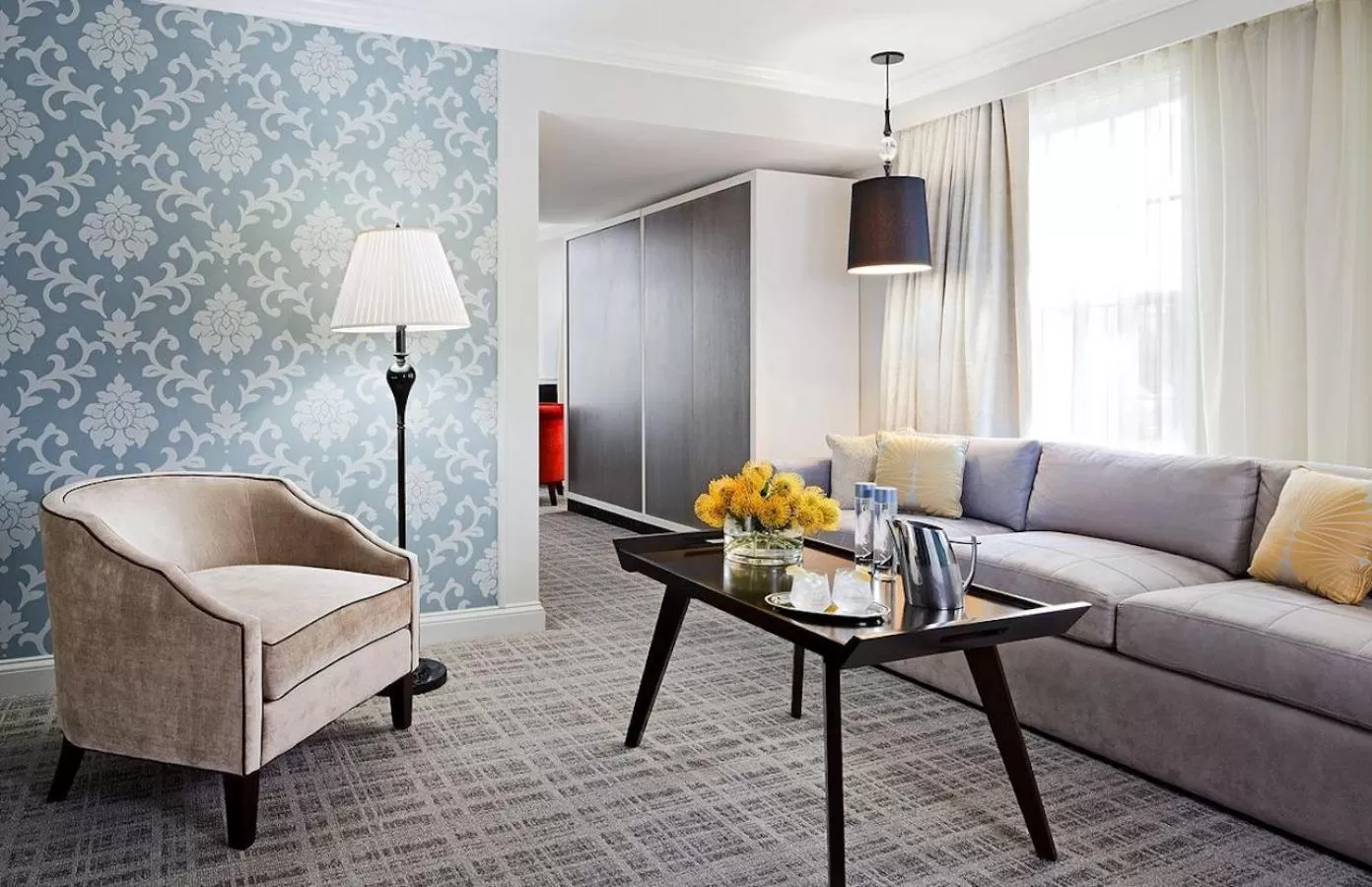 King Studio Suite with Sofa in The Graham Georgetown