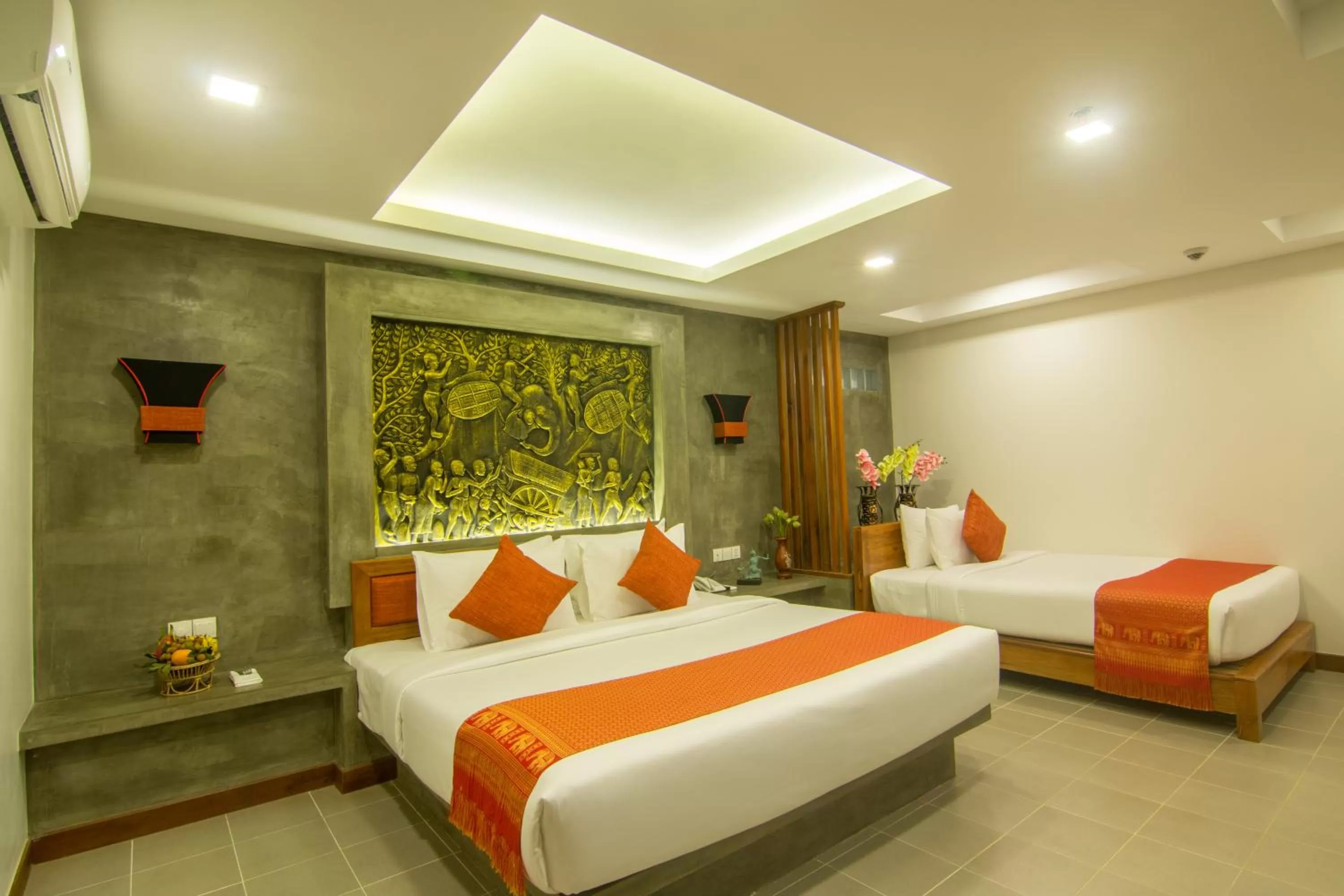 Deluxe Family Room in Chhay Long Angkor Boutique Hotel Siem Reap