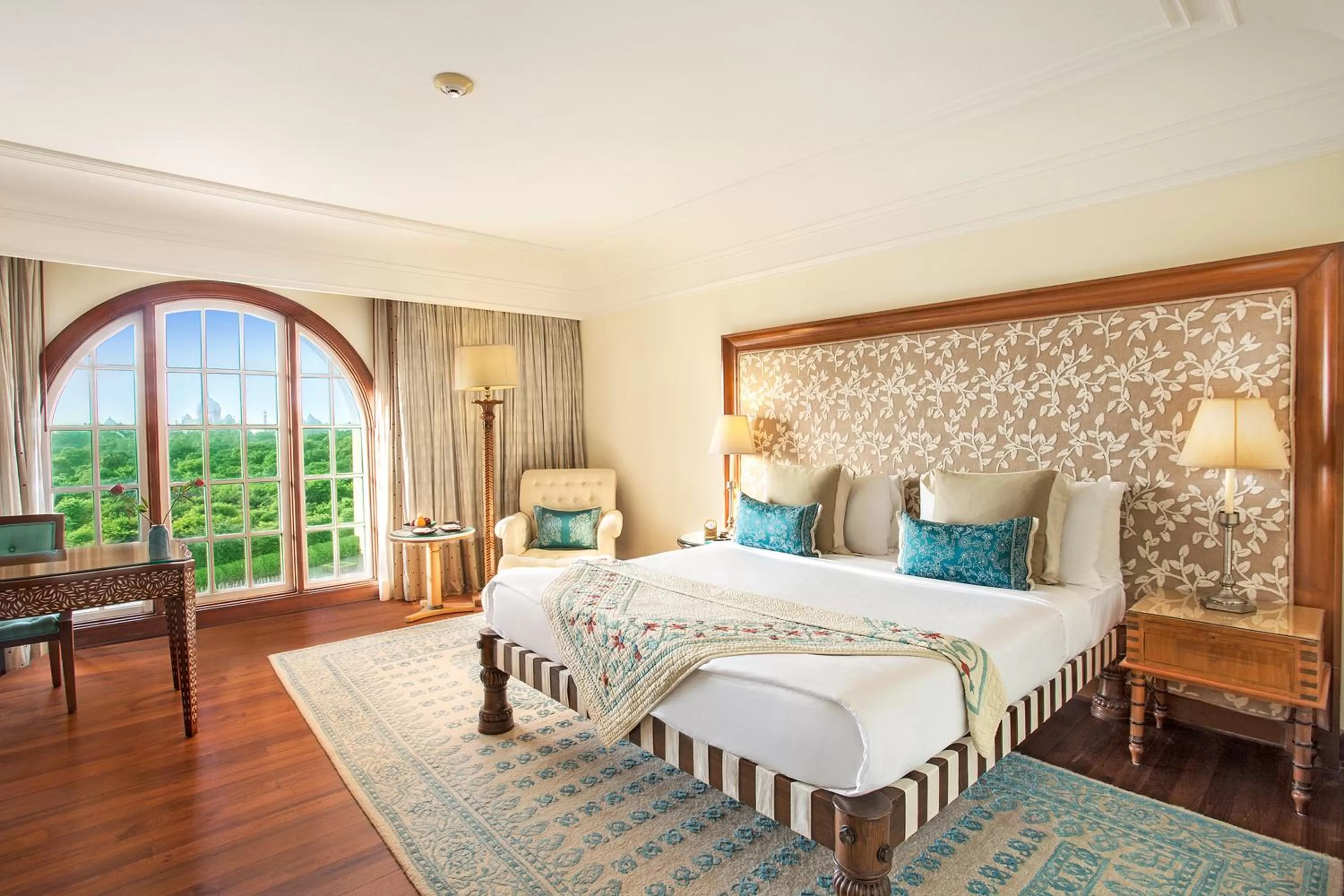 Premier Room With Taj Mahal View in The Oberoi Amarvilas Agra