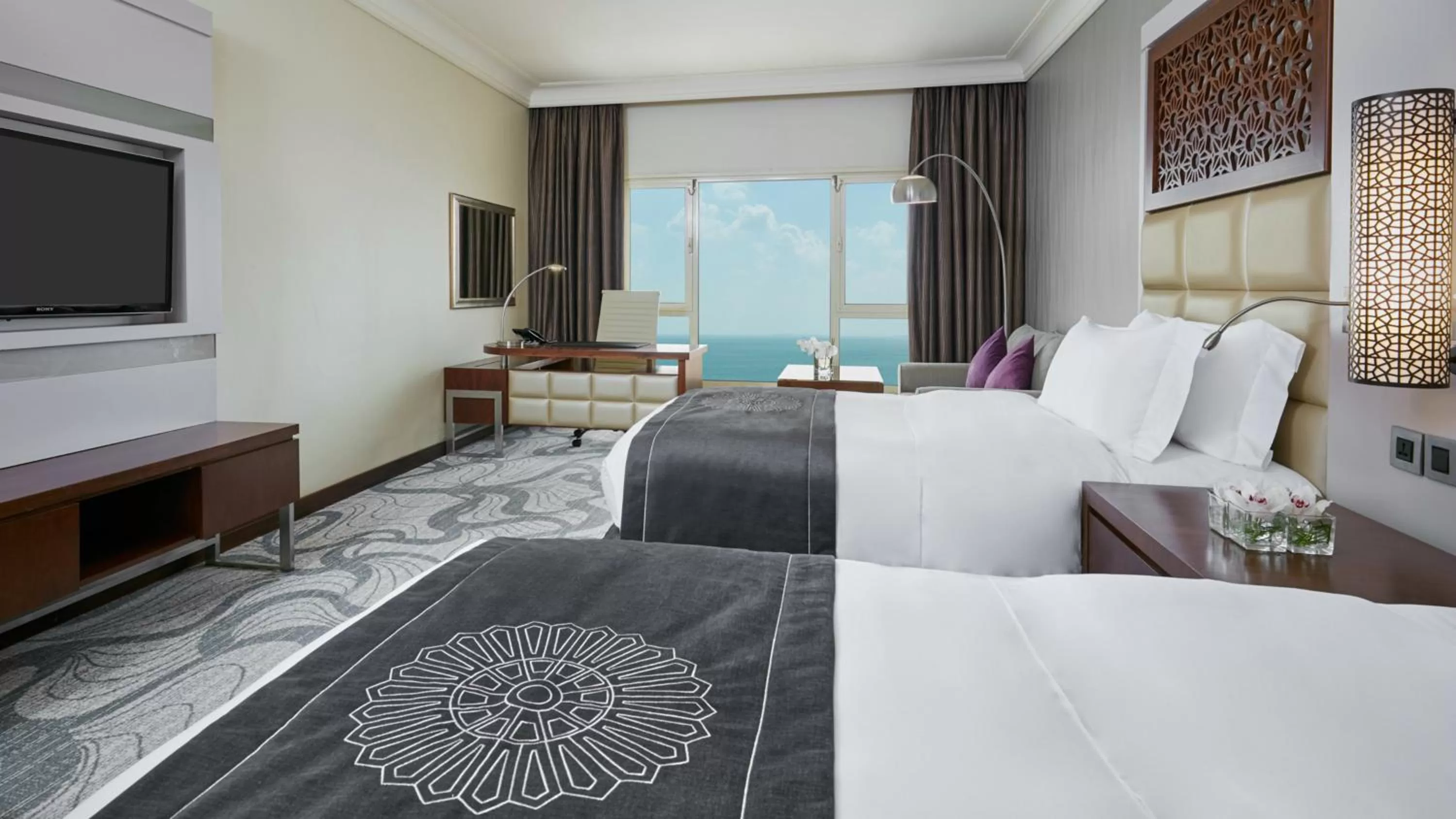 2 Twin Beds Classic Sea View in InterContinental Doha Beach & Spa, an IHG Hotel