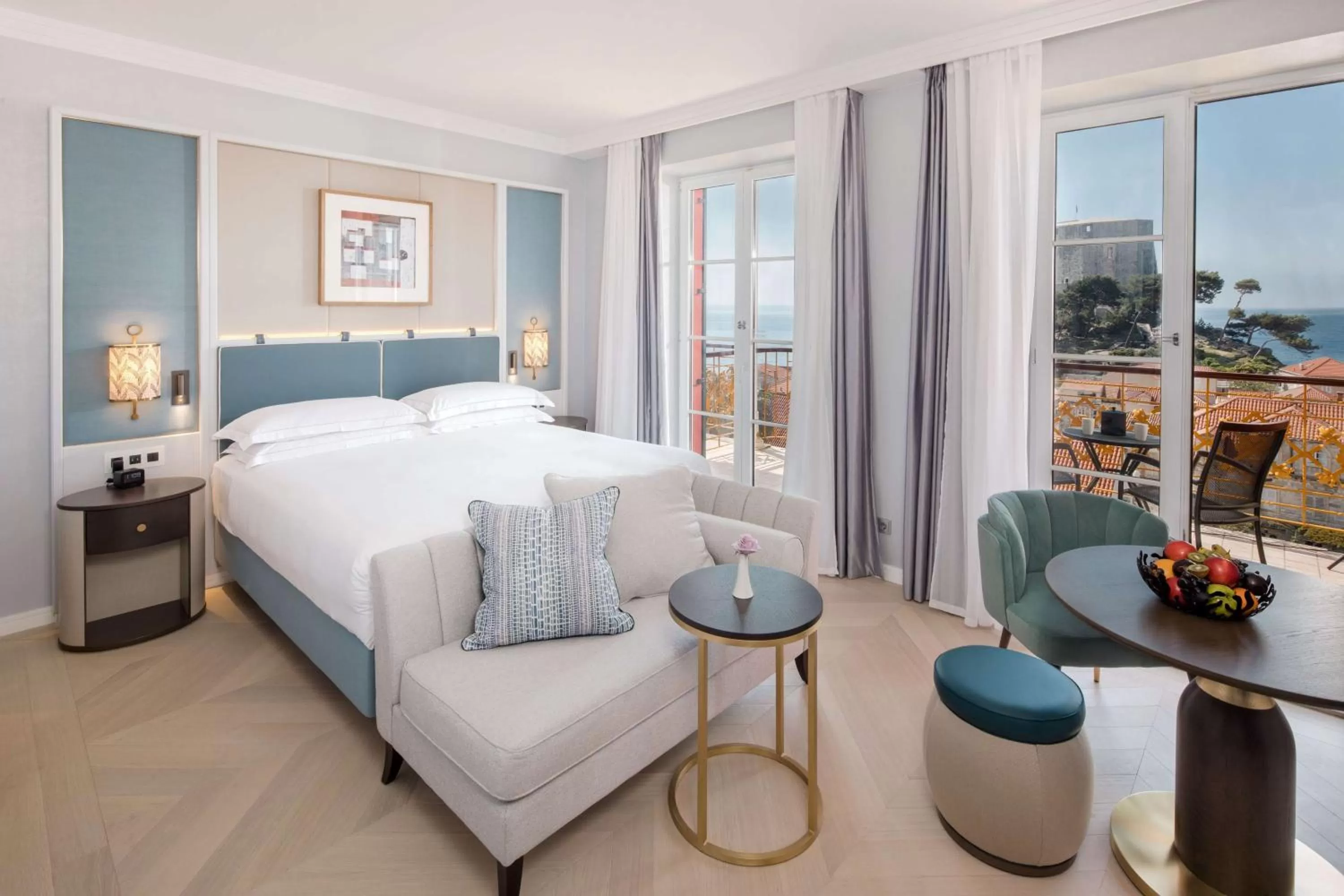 Executive King Room with Sea View in Hilton Imperial Dubrovnik