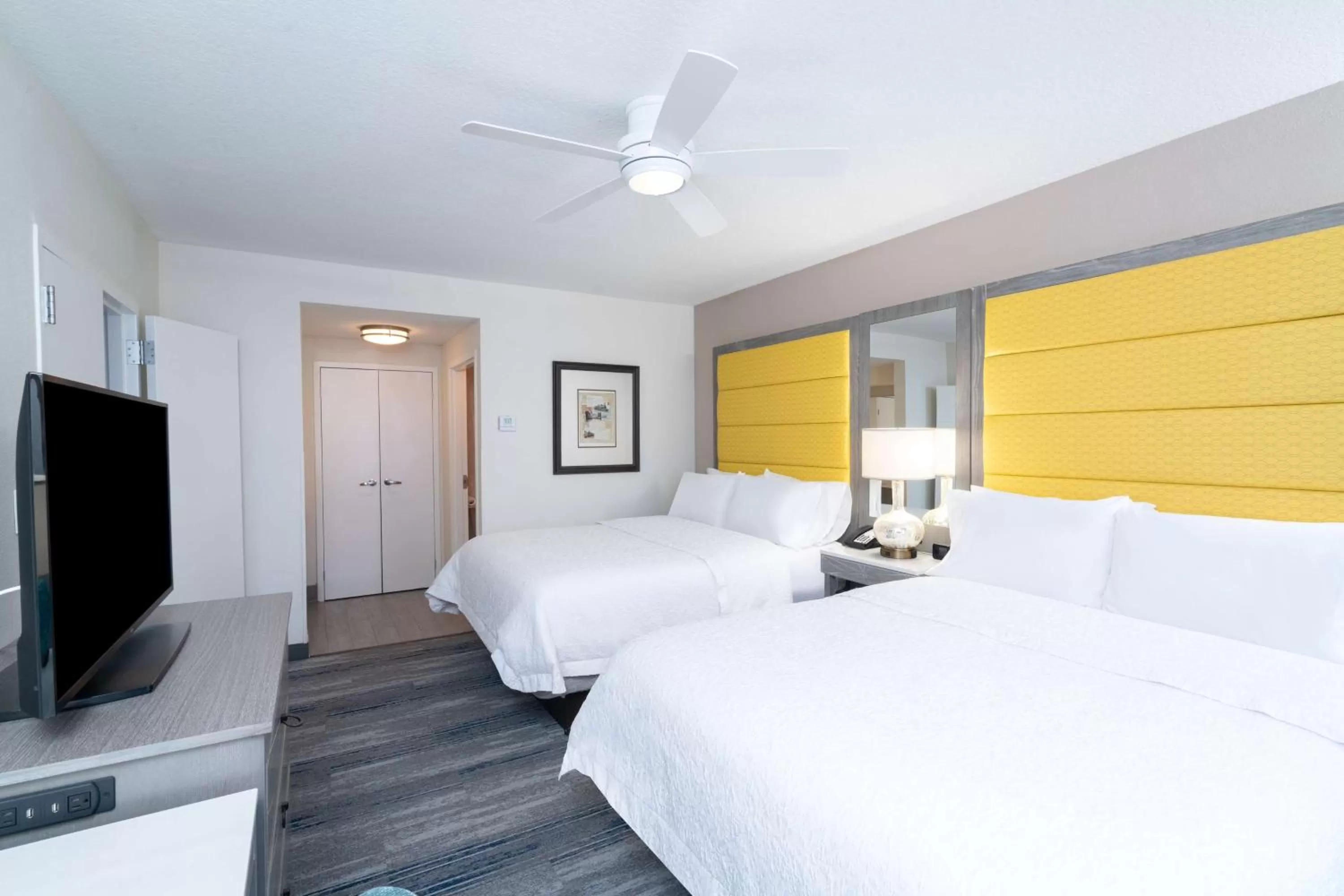 One-Bedroom Suite with Two Queen Beds - Non-Smoking in Hampton Inn & Suites Amelia Island-Historic Harbor Front