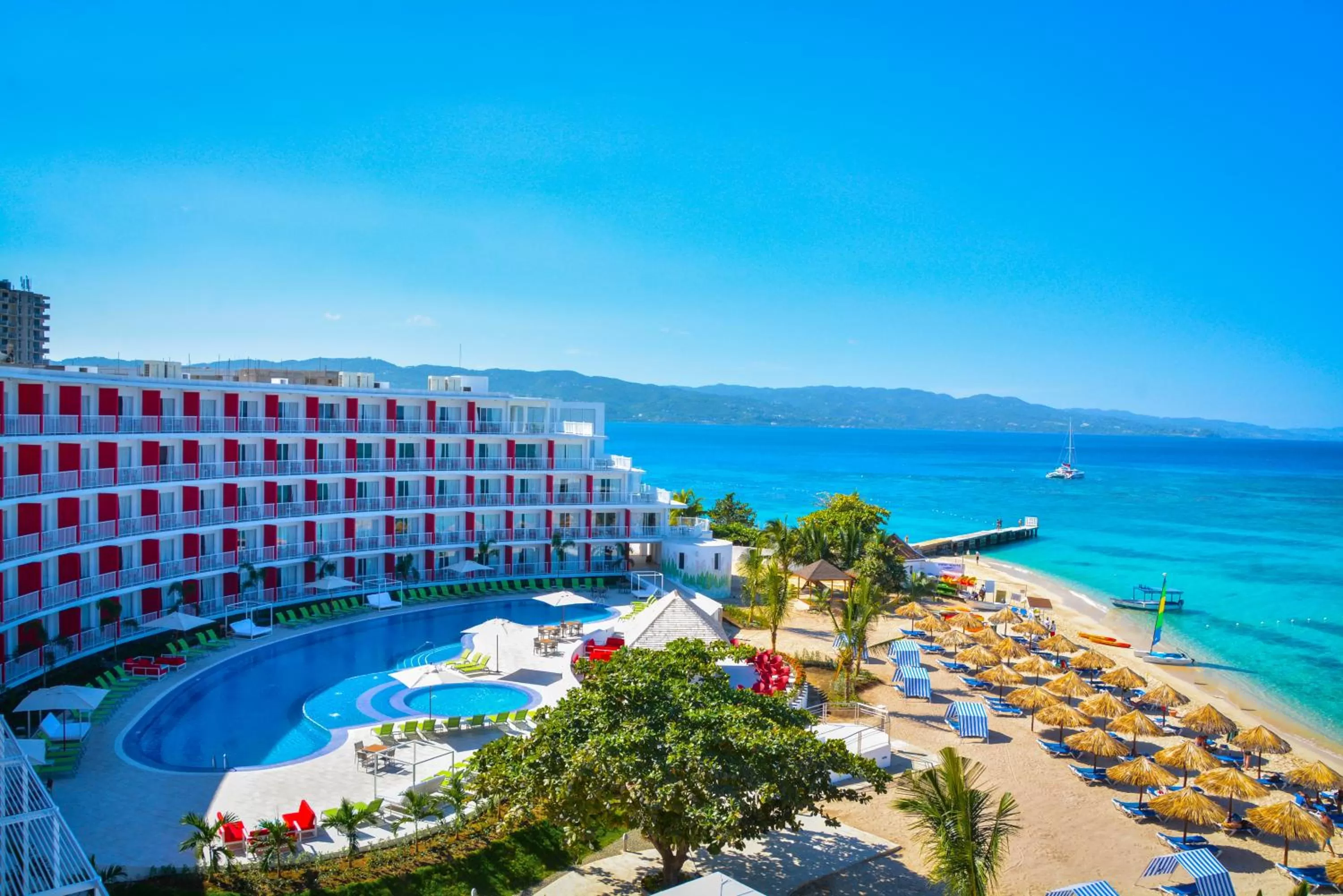 Property building in Grand Decameron Cornwall Beach, A Trademark All-Inclusive Resort