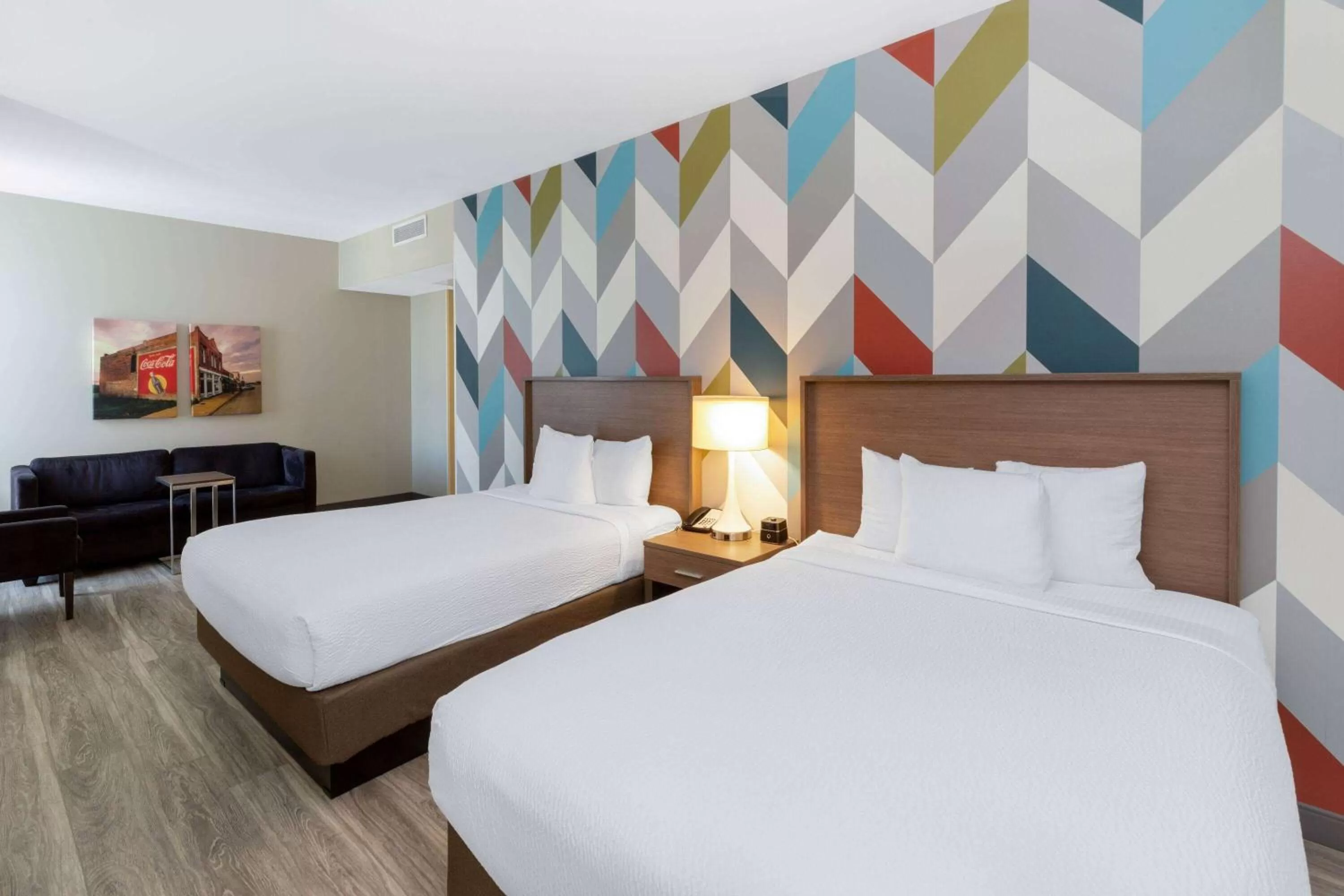 Studio Suite with Two Queen Beds and Bath Tub - Mobility Accessible/Non-Smoking in La Quinta Inn & Suites by Wyndham Tulsa Downtown - Route 66