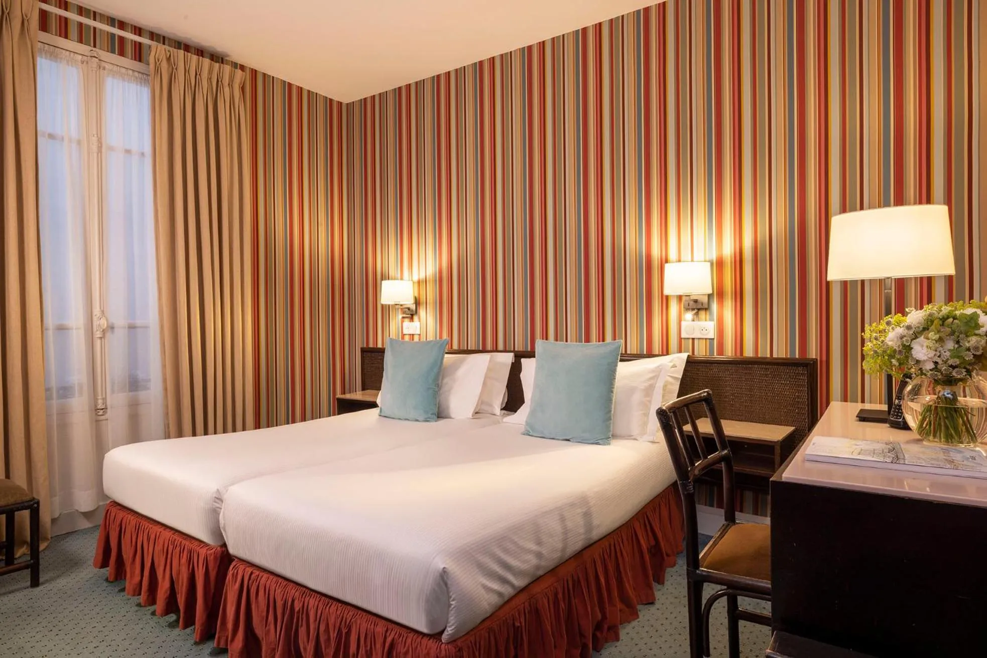 Twin Room in Hotel Clément