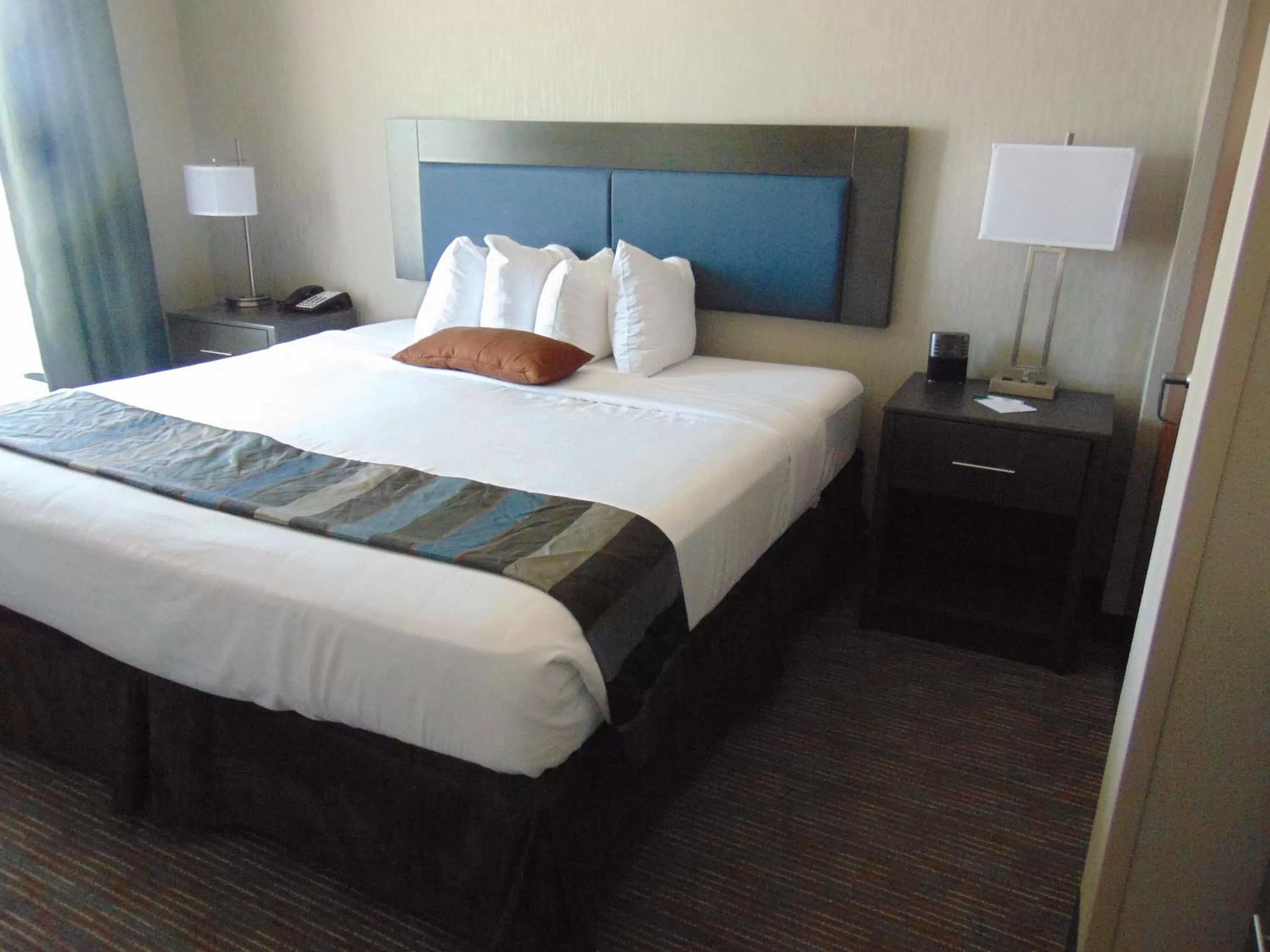 King Room with Roll-In Shower - Mobility/Hearing Accessible - Non-Smoking in Wingate by Wyndham Lubbock