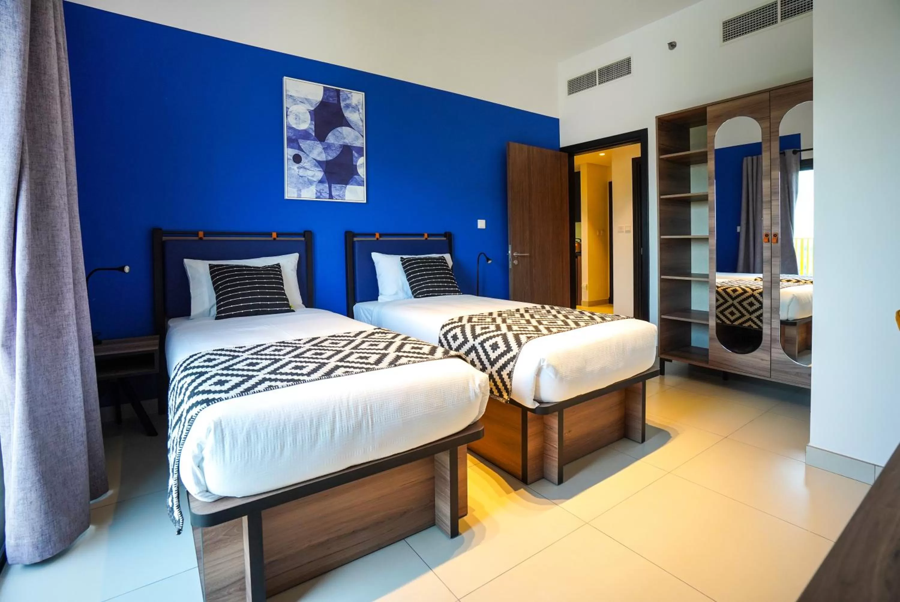 Twin Room with Shared Bathroom in YouCo coliving Dubai