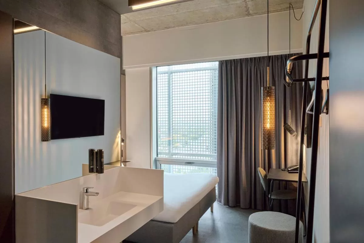 Small Double Room in Zleep Madrid Airport