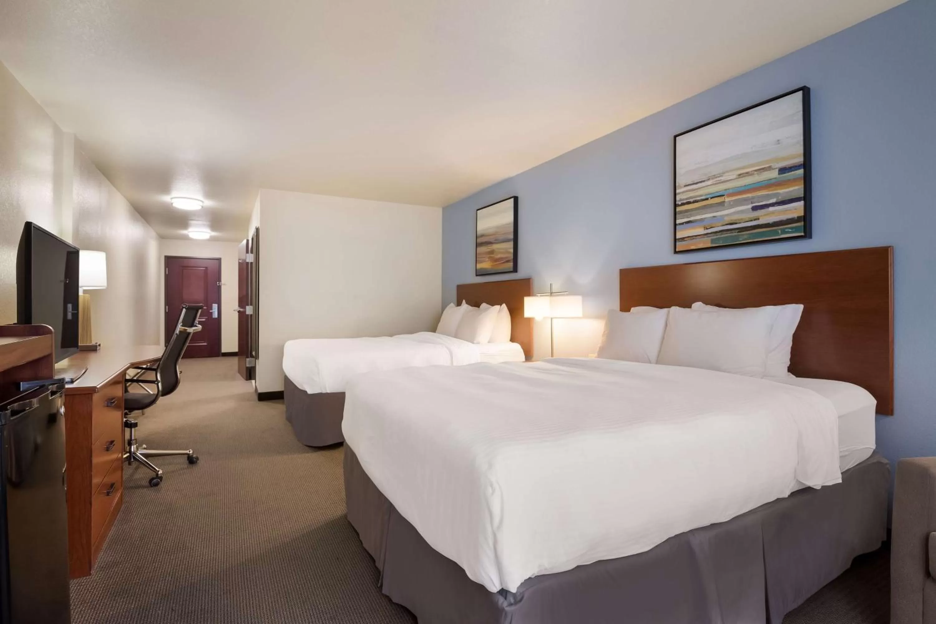 Queen Room with Two Queen Beds - Disability Access in Best Western Coffeyville Central Business District Inn and Suites