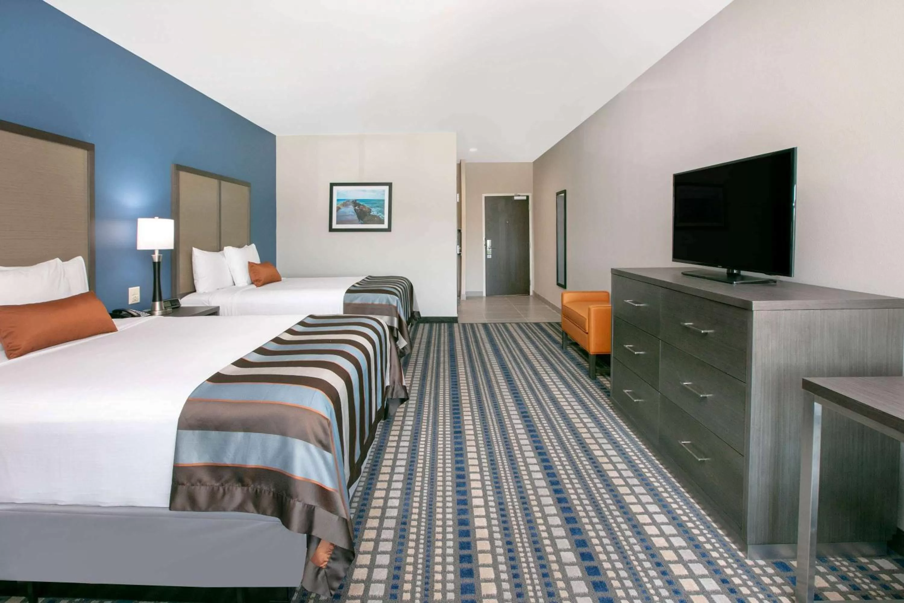 Queen Room with Two Queen Beds - Non-Smoking in Wingate by Wyndham Corpus Christi