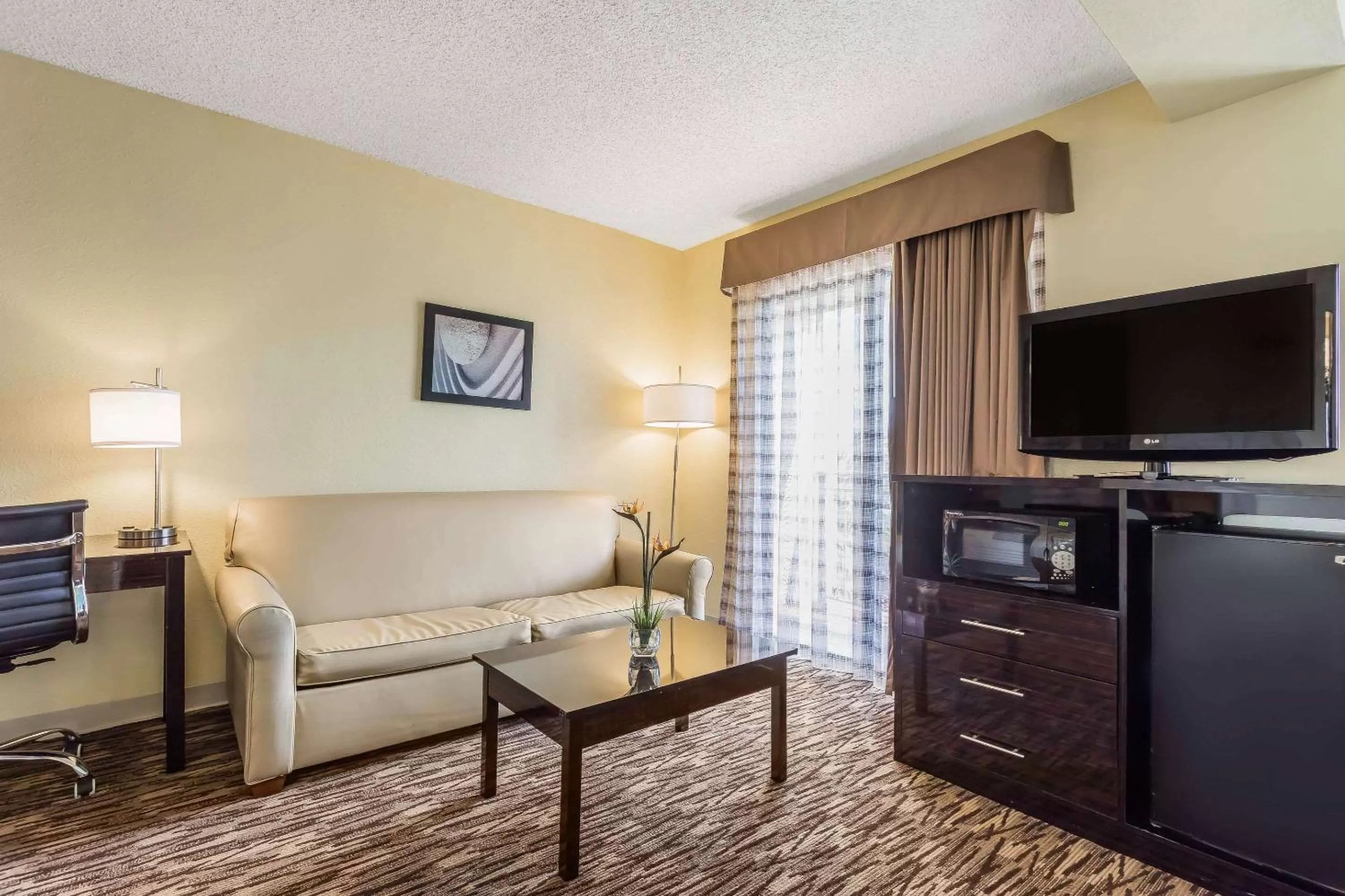Suite with Balcony in Boca Suites Deerfield Beach; SureStay Collection by BW
