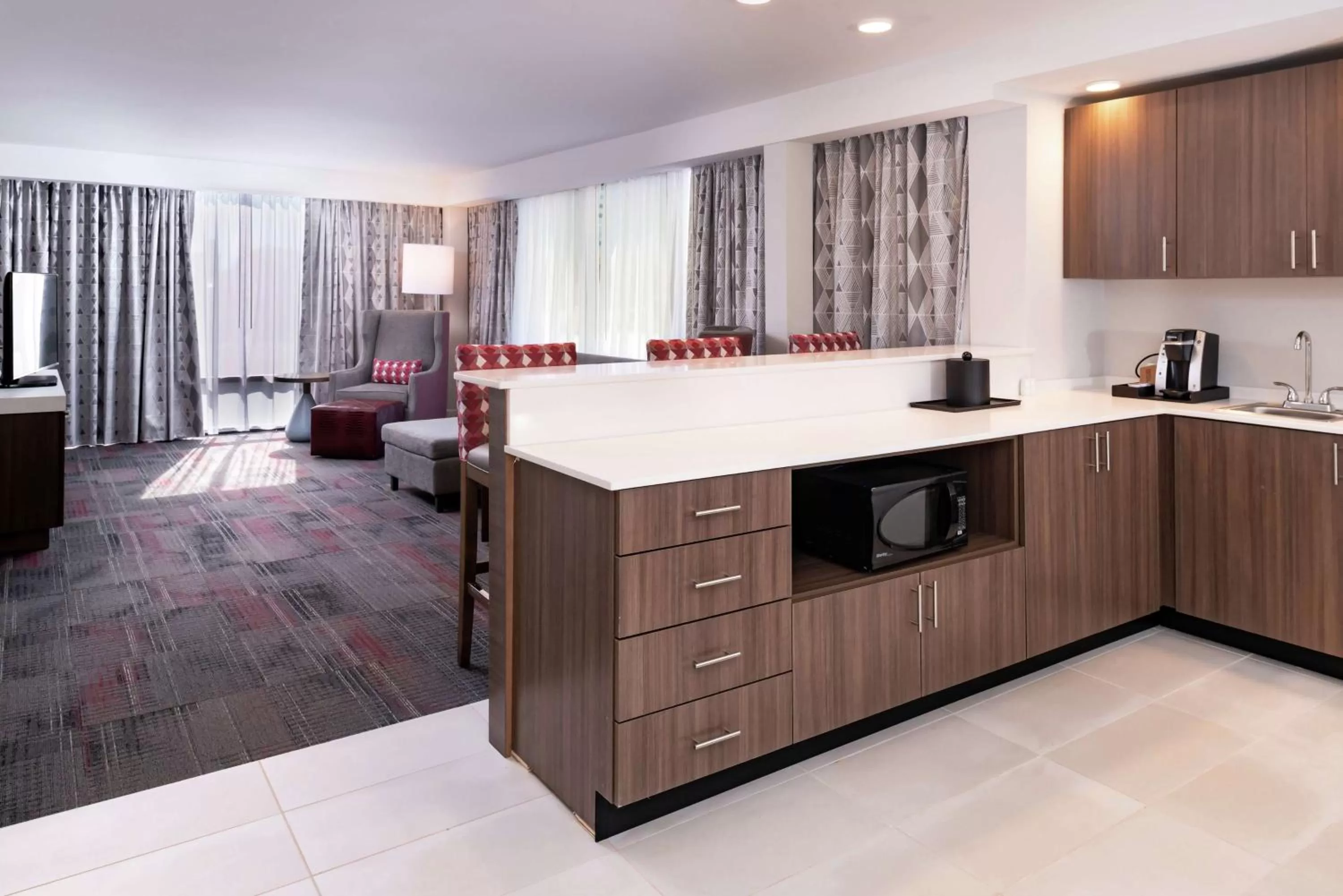 One-Bedroom King Suite in Hilton Garden Inn Columbia Downtown