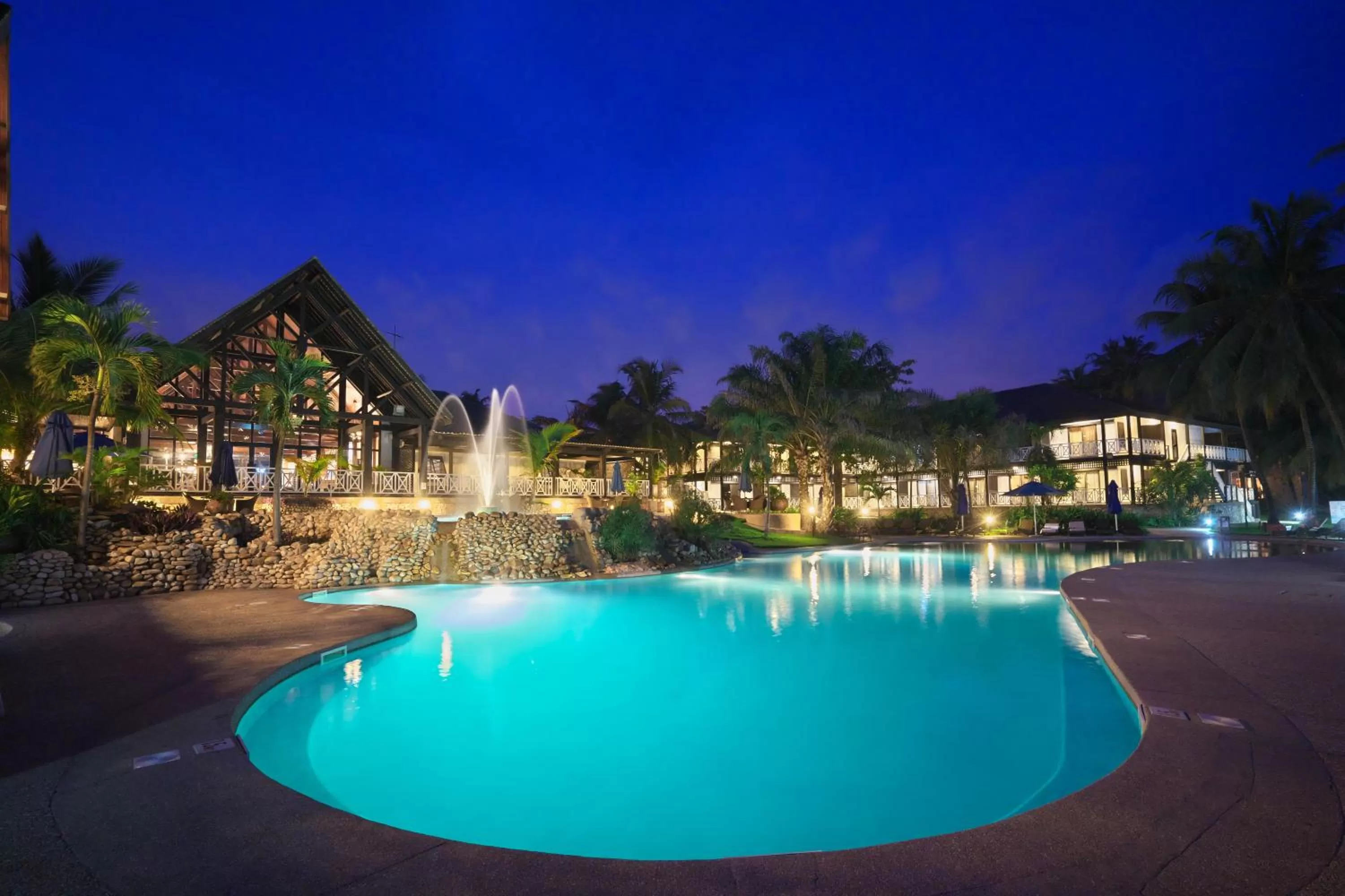 Property building in Labadi Beach Hotel