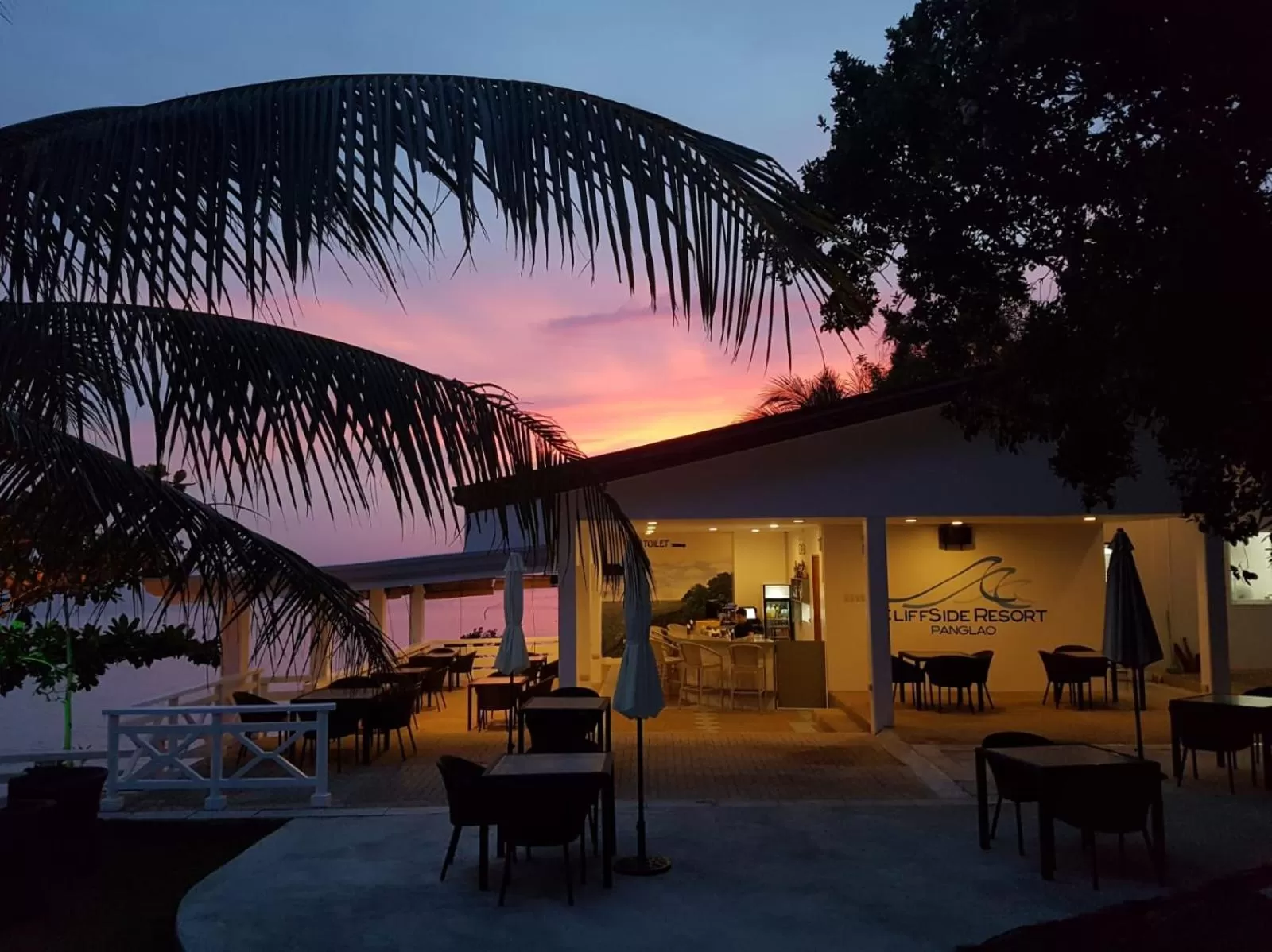 Restaurant/places to eat in Cliffside Resort