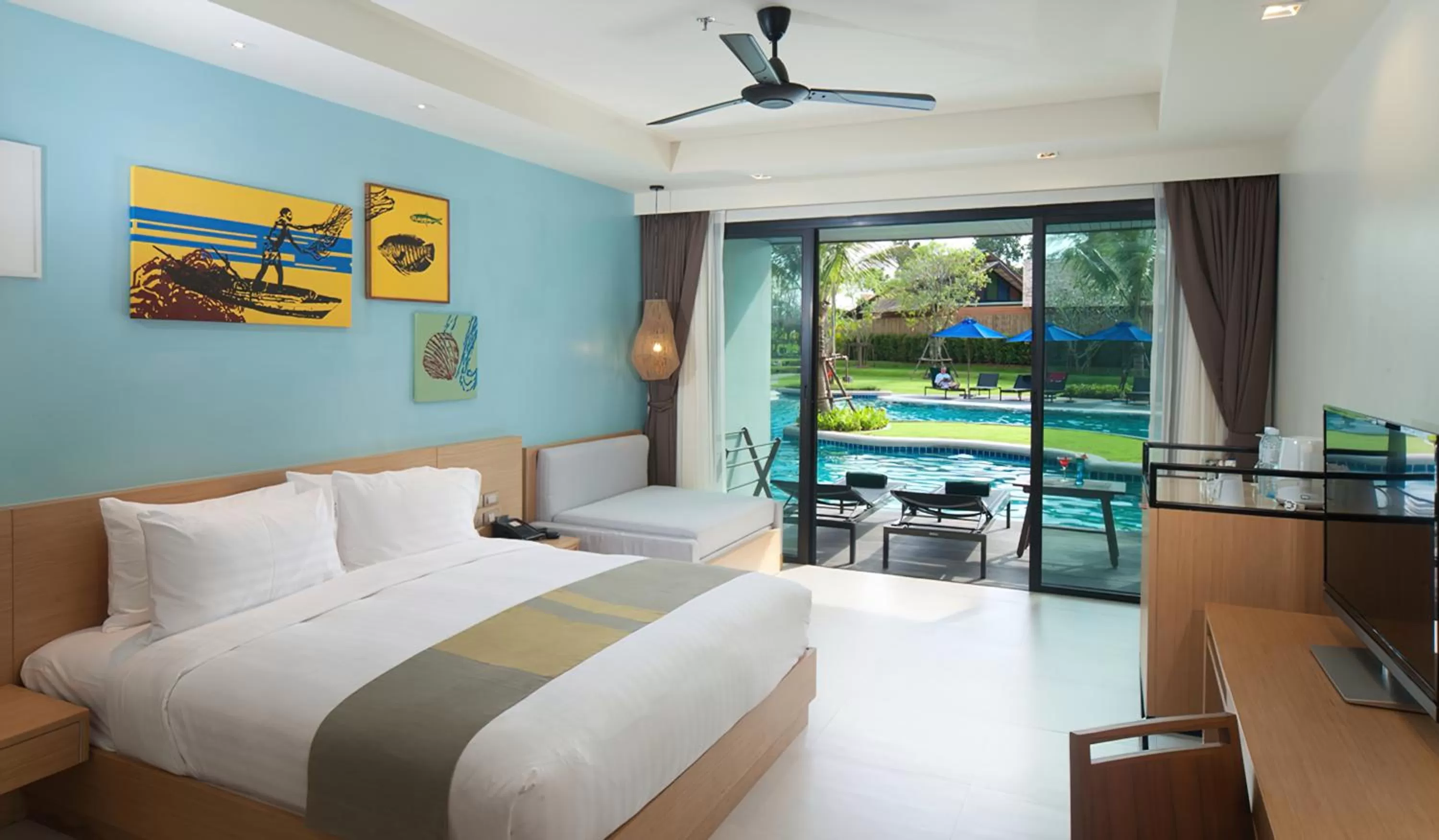 Family Pool Access Room - Free Mini-bar (Once Per Stay) in Holiday Ao Nang Beach Resort, Krabi