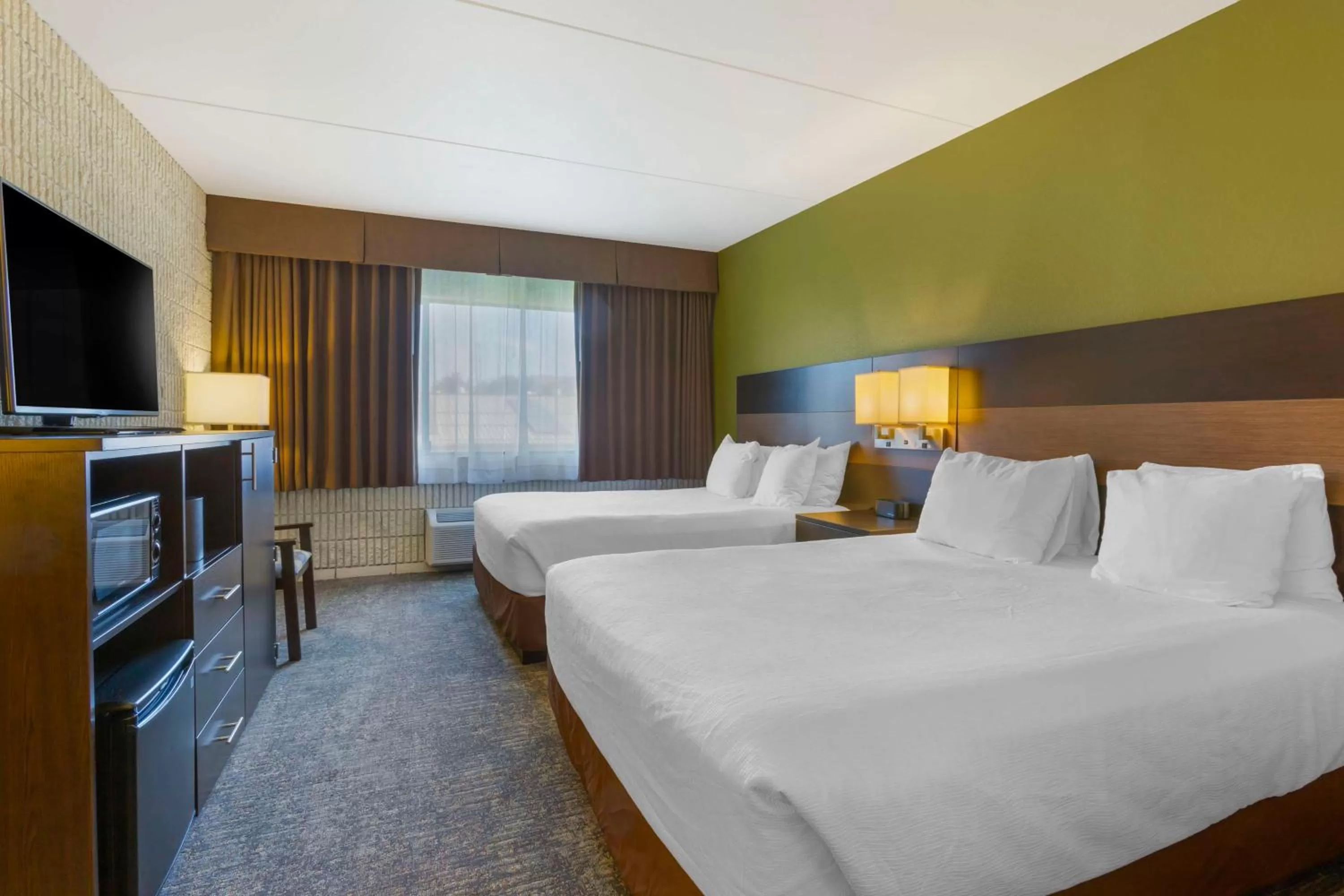 Queen Room with Two Queen Beds with Pool Access - Non-Smoking  in Best Western Plus University Inn