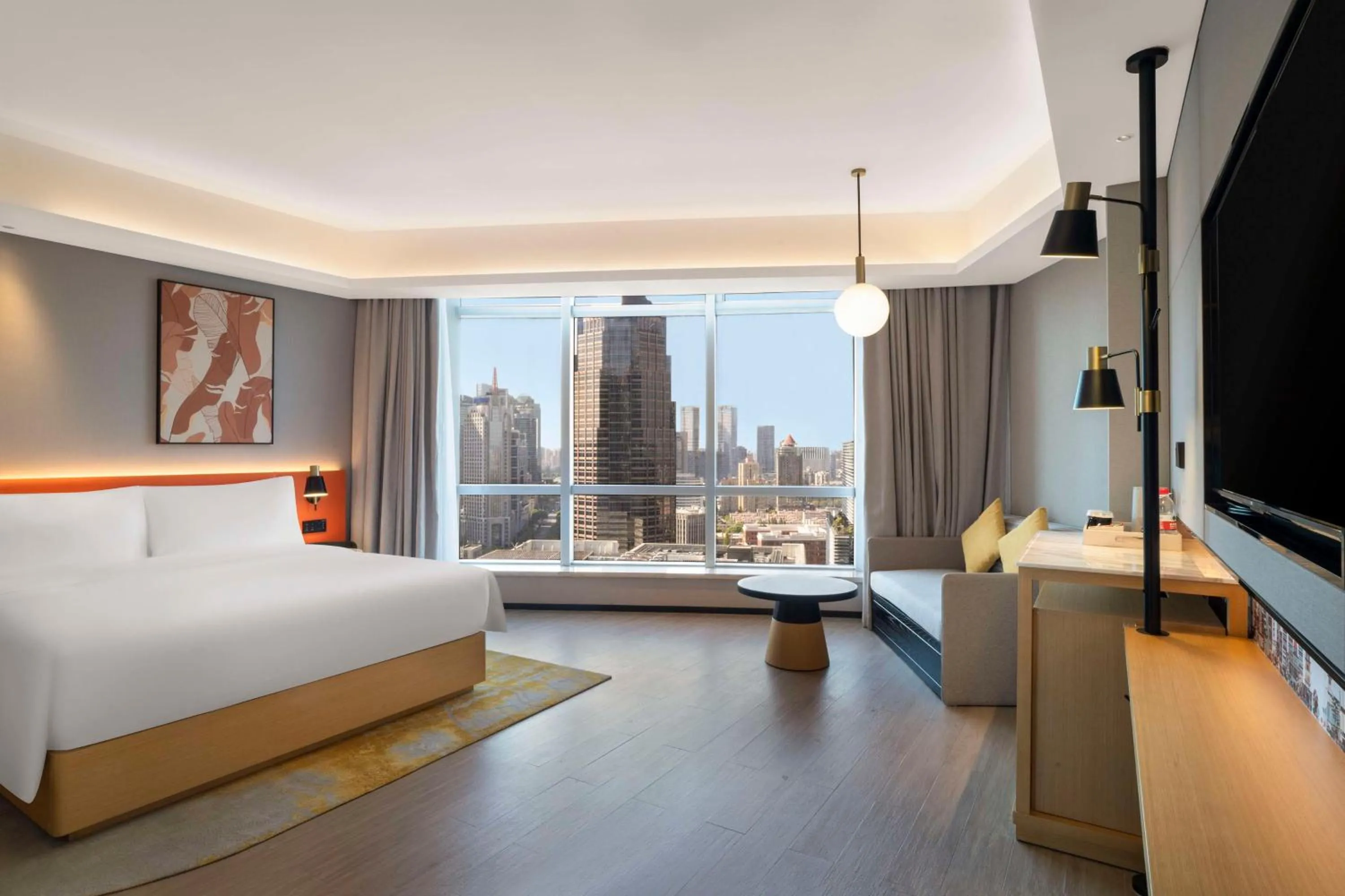 King Room in Hilton Garden Inn Shanghai Lujiazui