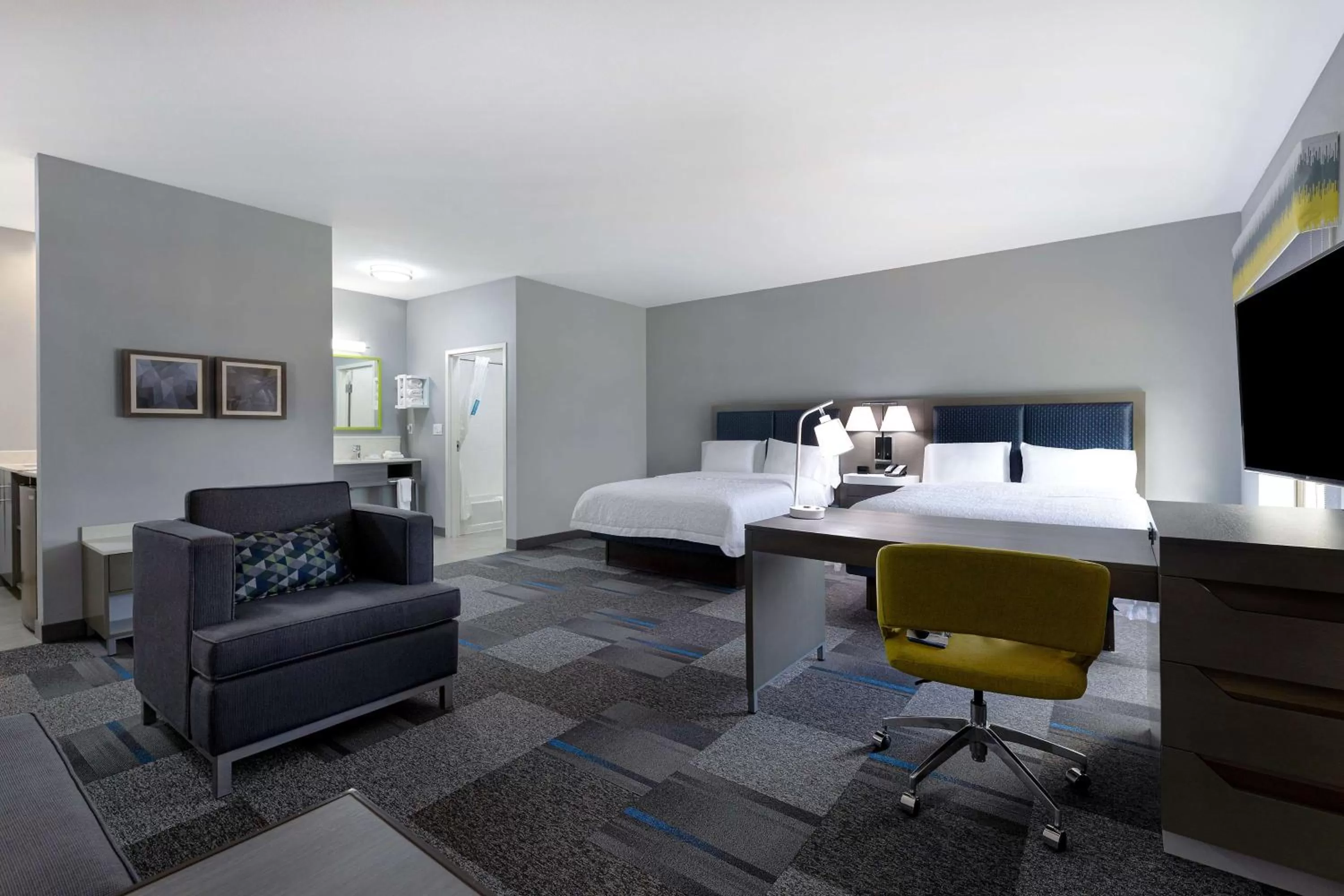 Queen Studio Suite with Two Queen Beds - Non-Smoking in Hampton Inn & Suites Nacogdoches