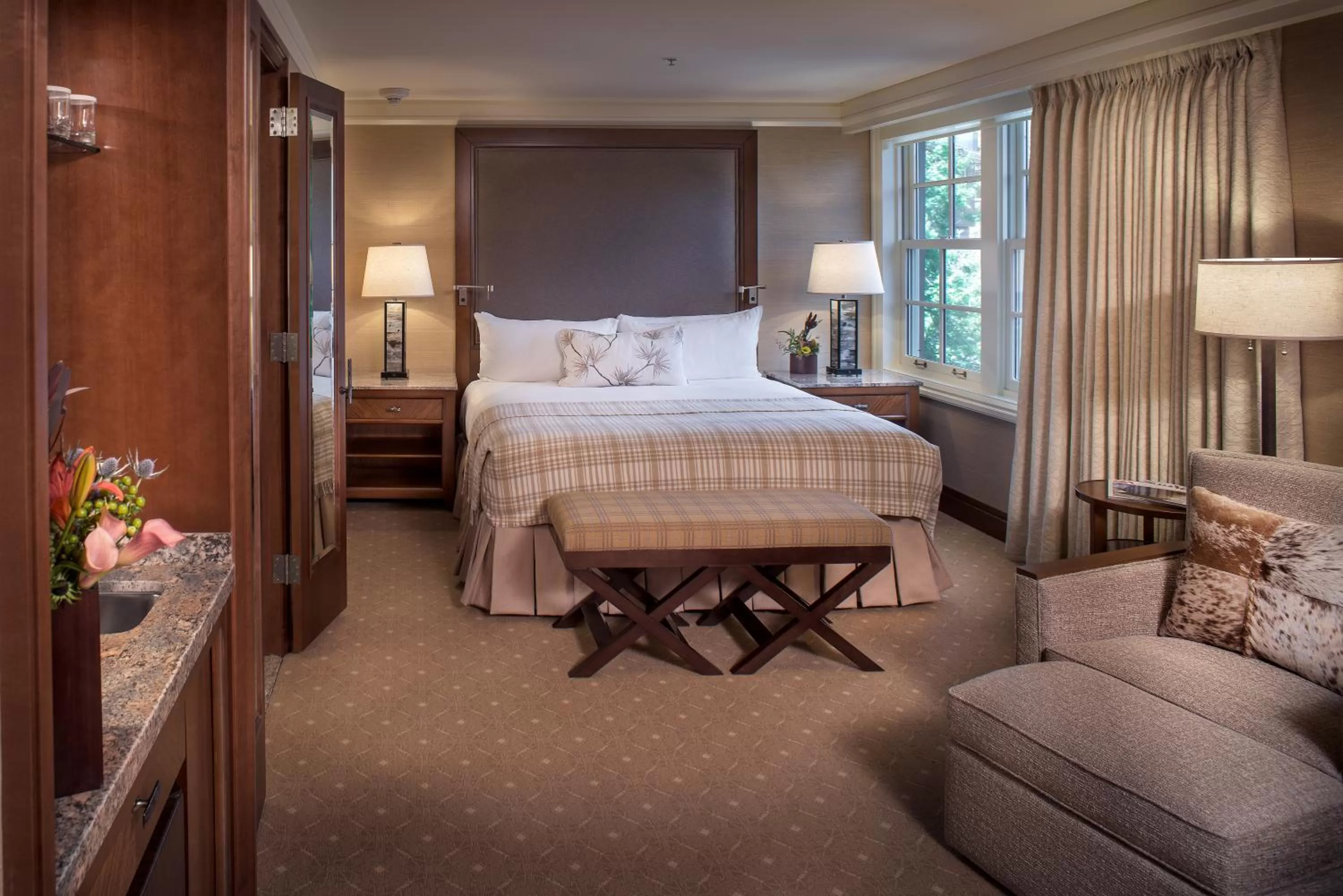 Lodge Premium King Room in Sun Valley Resort