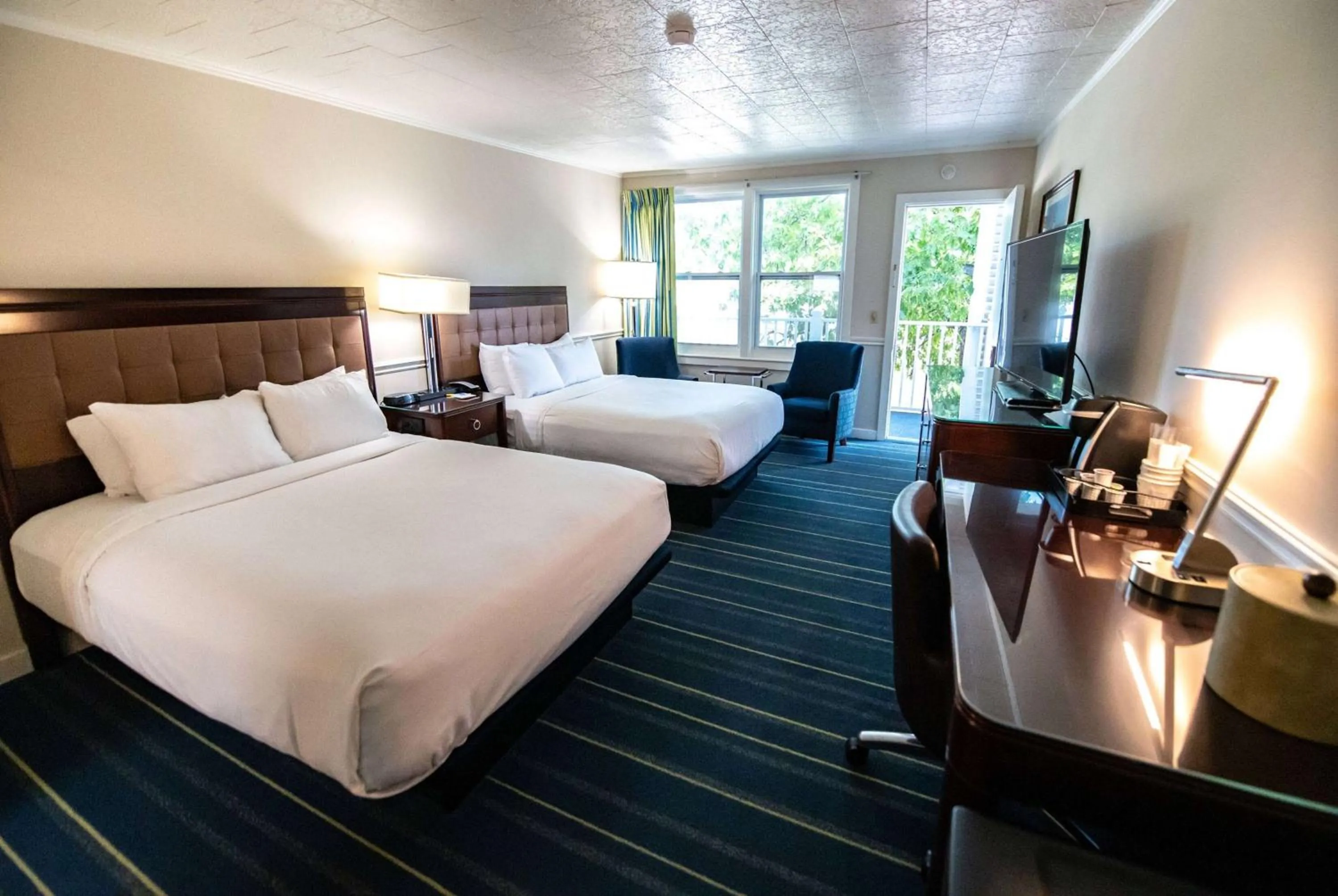Double Room with Two Double Beds - Non-Smoking in Days Inn by Wyndham Bar Harbor