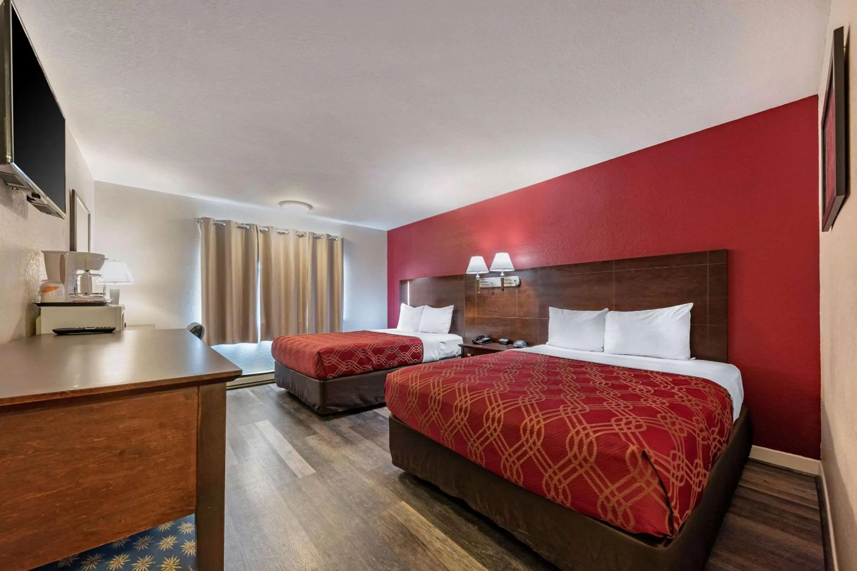 Queen Room with Two Queen Beds - Non-Smoking in Bay Breeze Inn